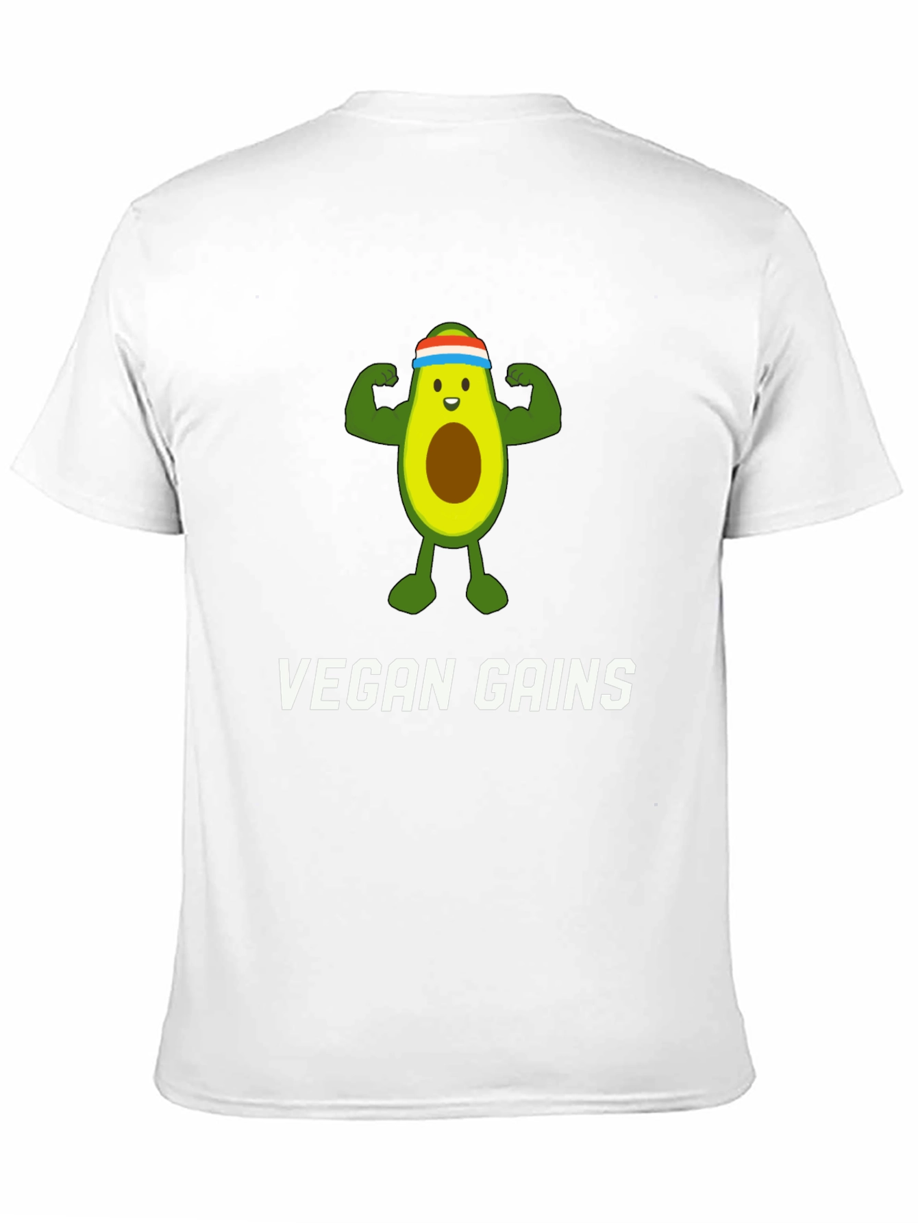 Vegan Gains Avocado T-Shirt