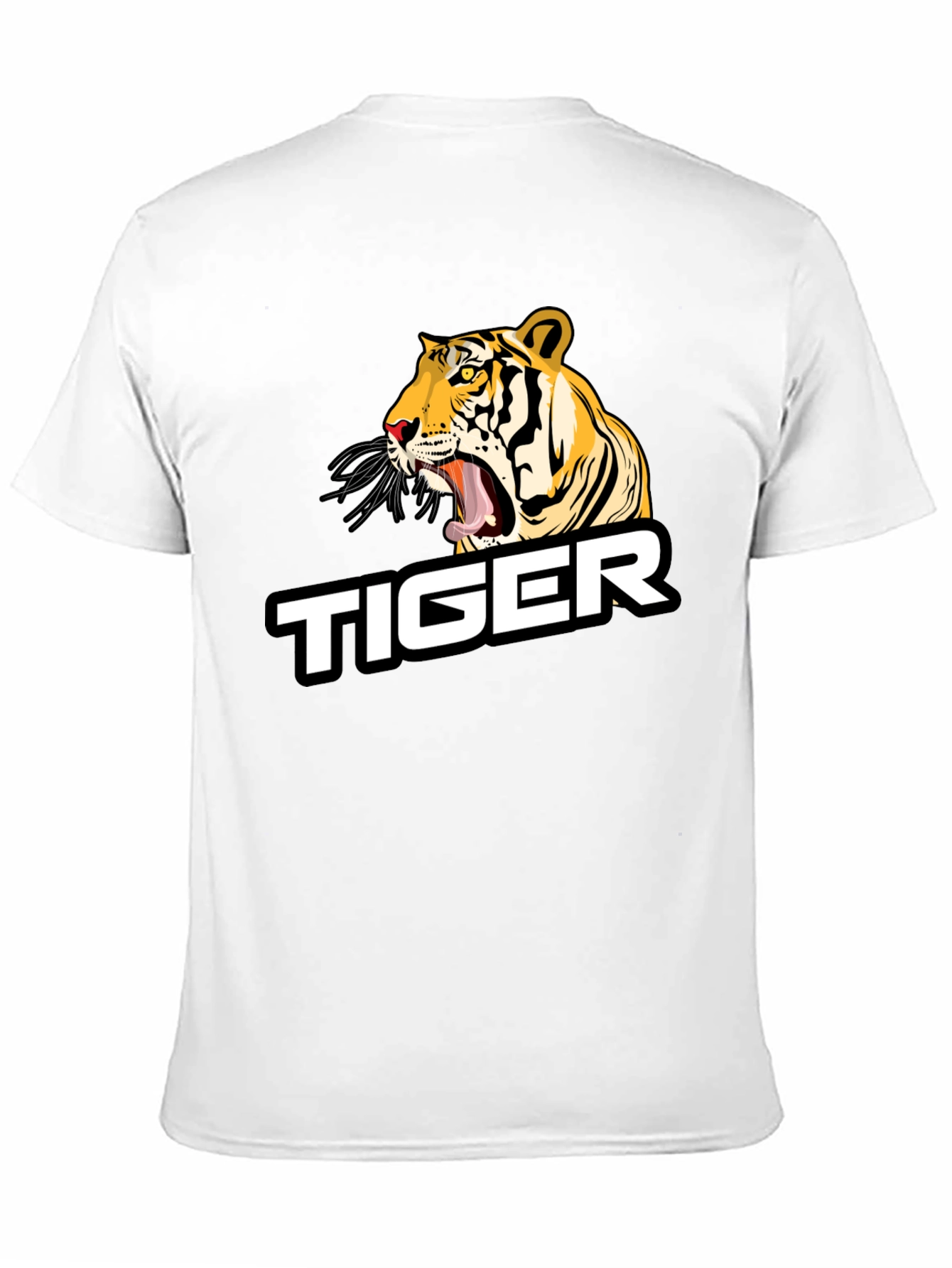 Roaring Tiger Graphic T-Shirt - Bold Animal Print