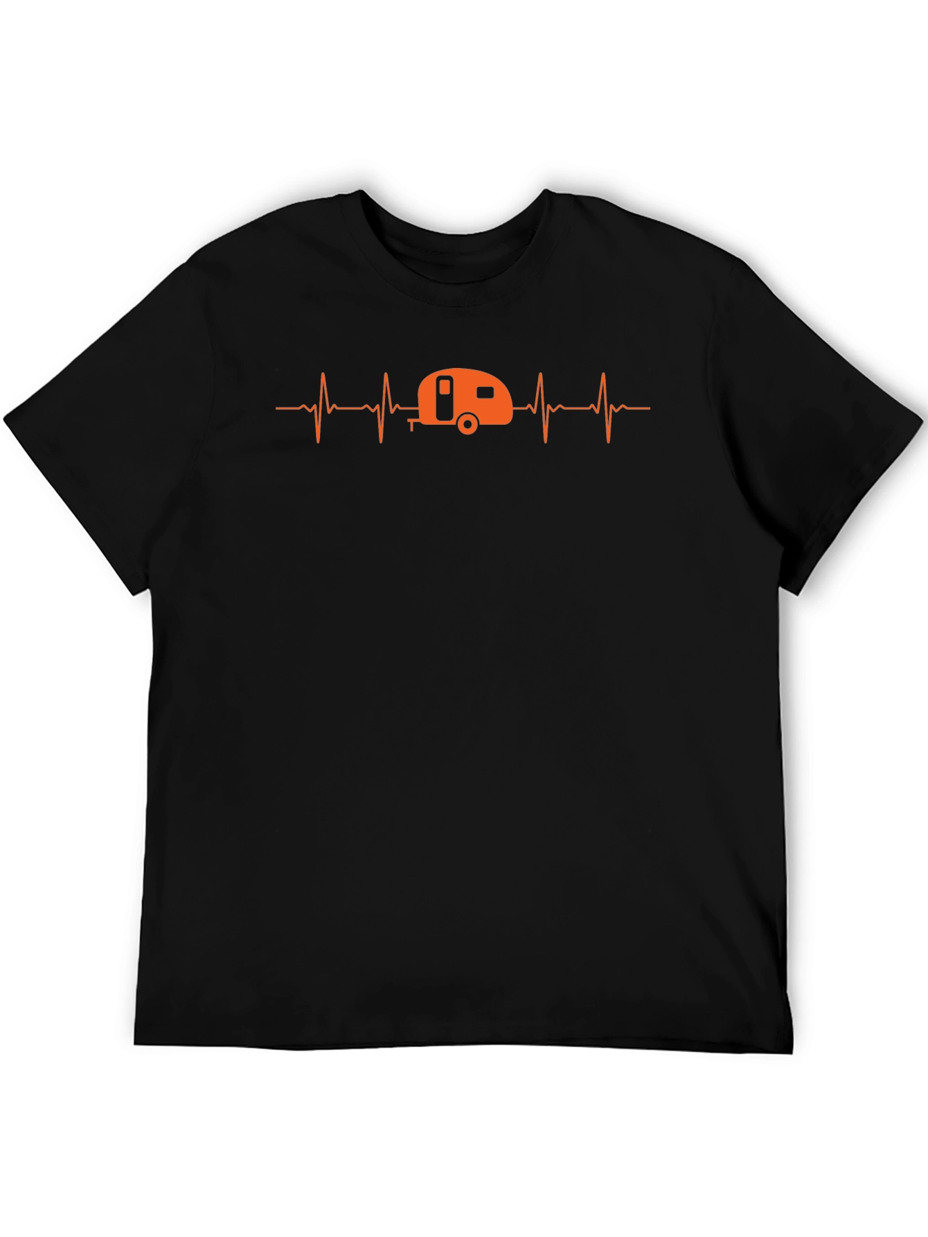 Camping Heartbeat T-Shirt - Adventure is Calling!