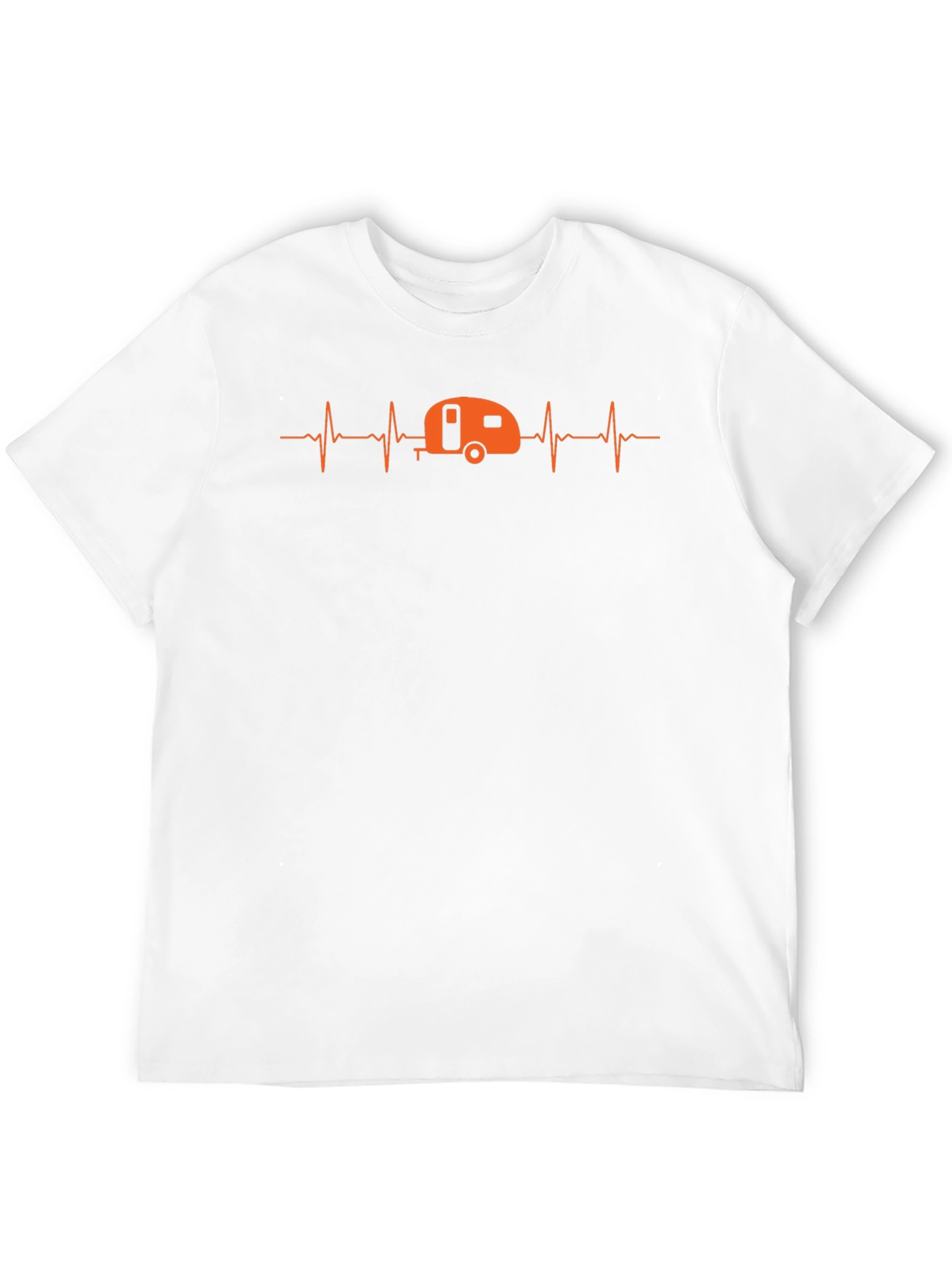 Camping Heartbeat T-Shirt - Adventure is Calling!