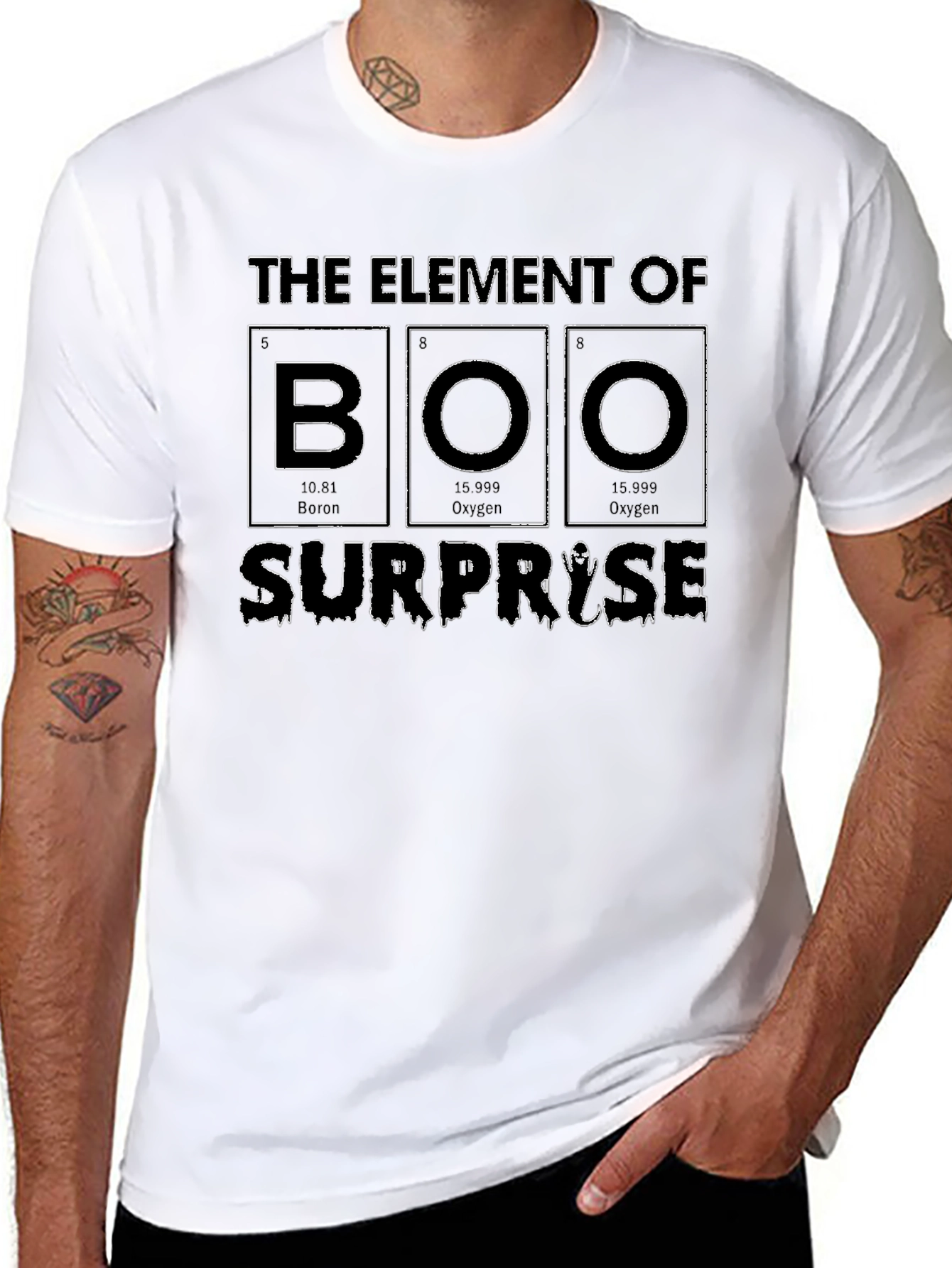 Element of Boo Surprise T-Shirt - Halloween Chemistry