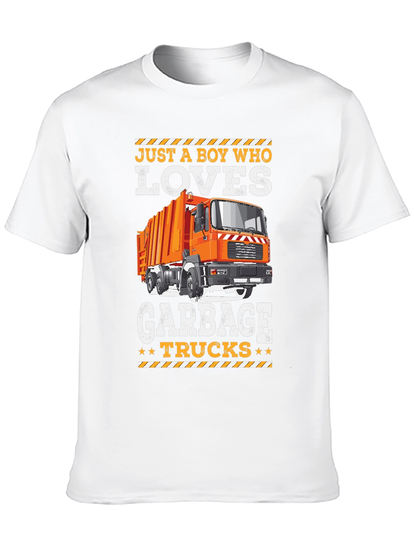Boy Who Loves Garbage Trucks T-Shirt