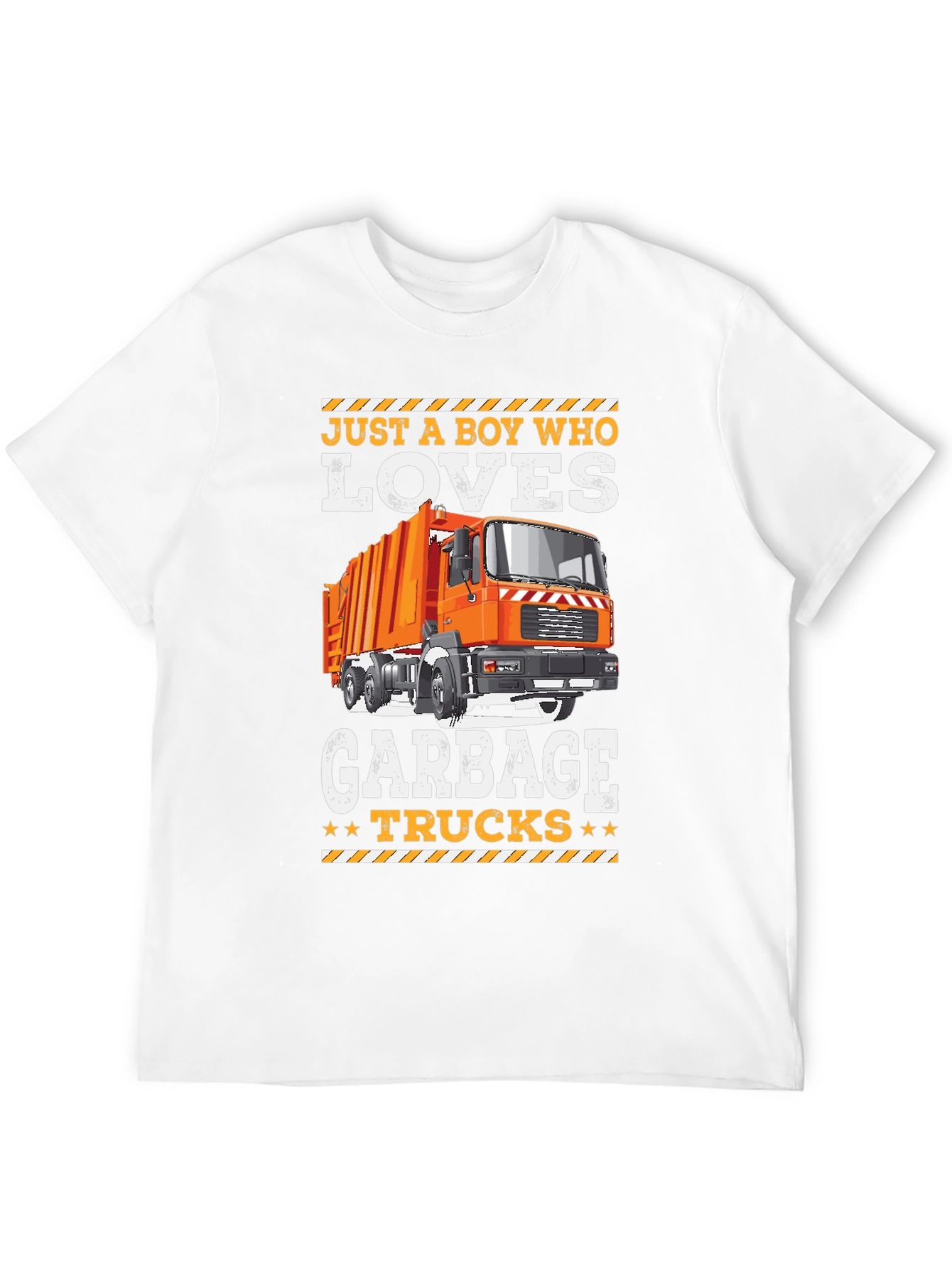Boy Who Loves Garbage Trucks T-Shirt