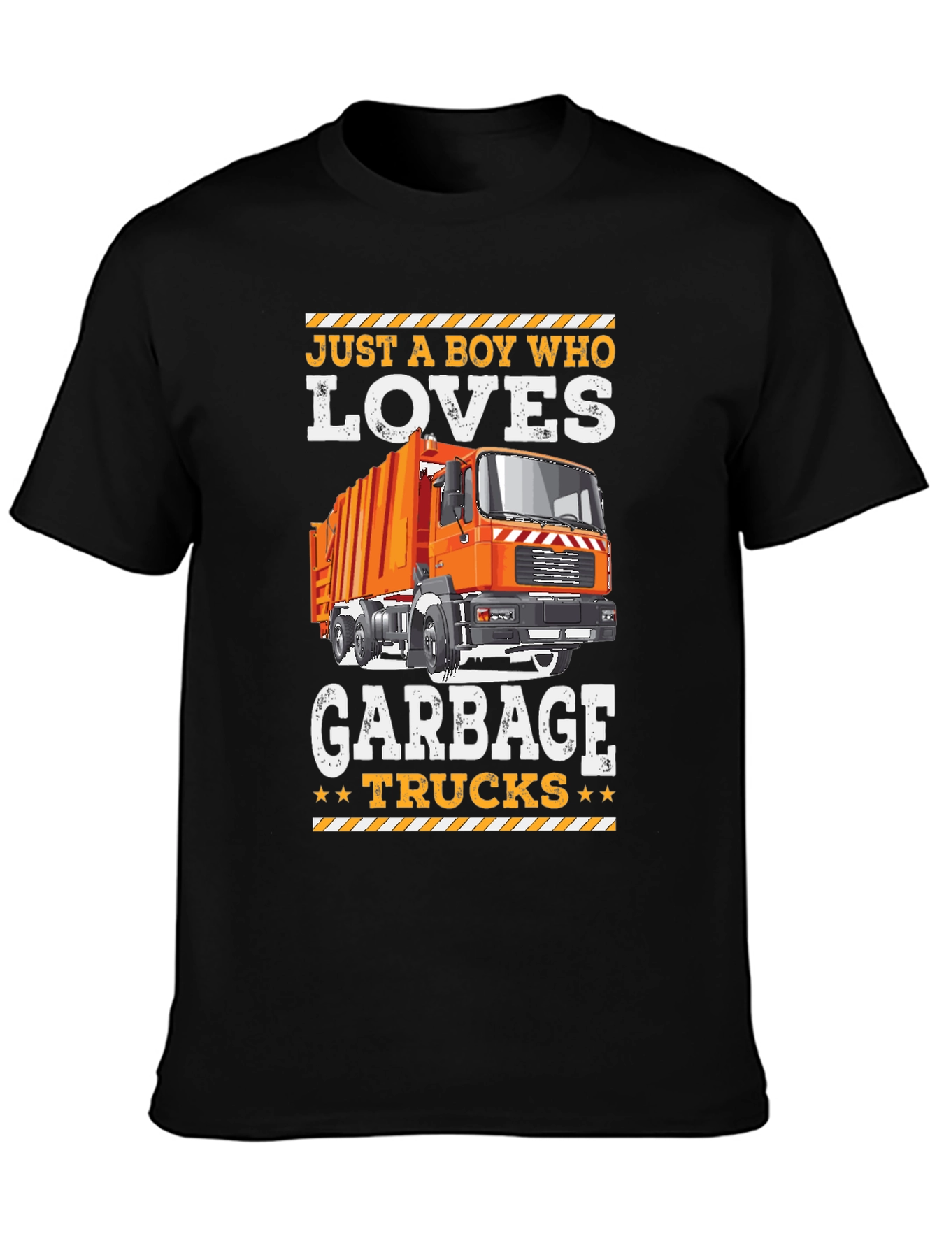 Boy Who Loves Garbage Trucks T-Shirt
