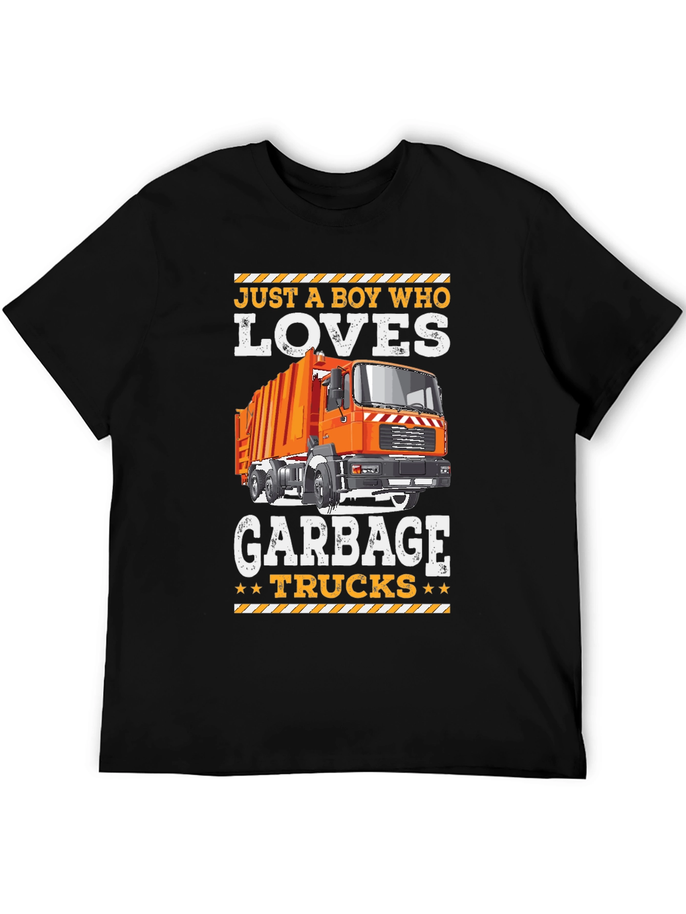 Boy Who Loves Garbage Trucks T-Shirt