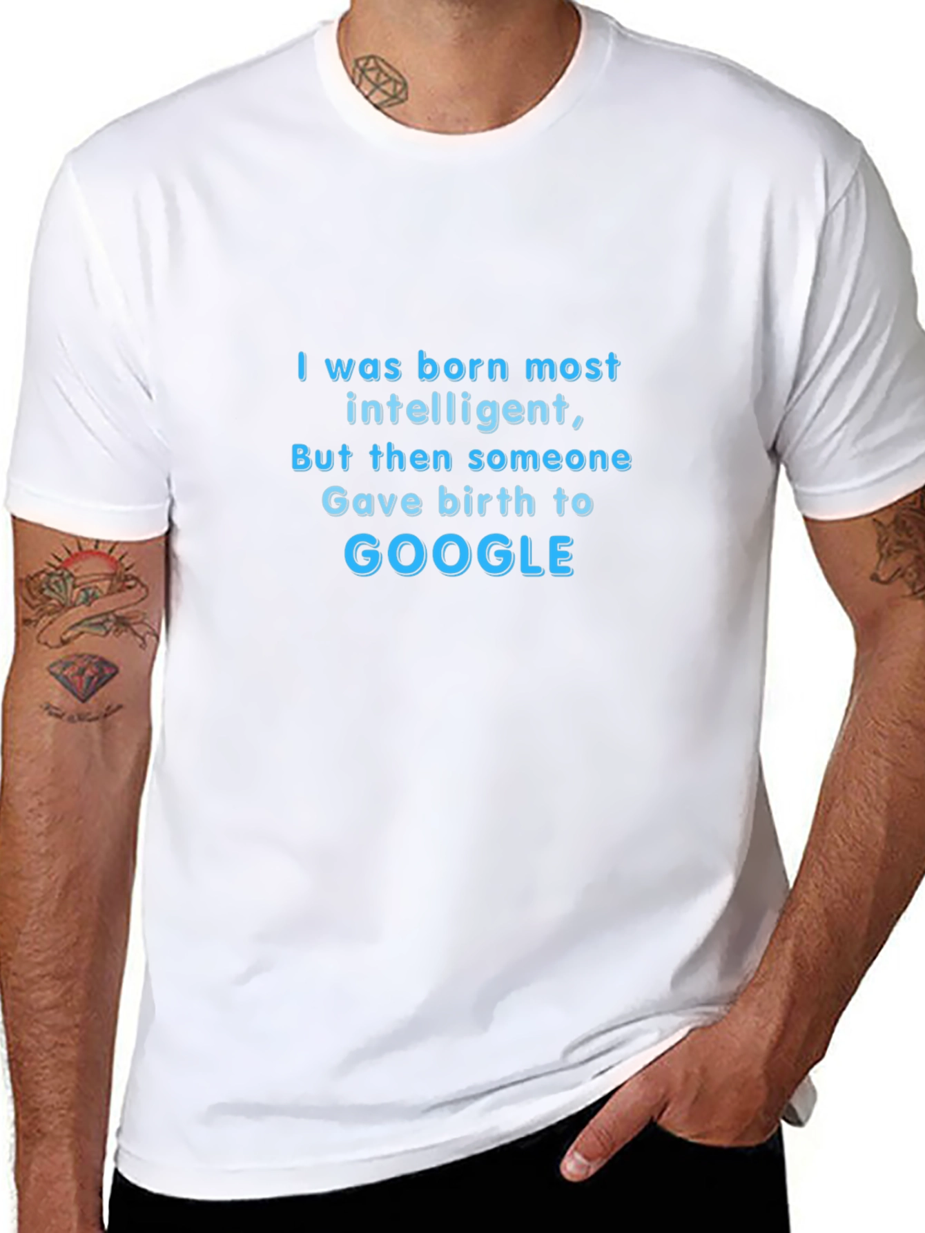 Intelligent Google Humor T-Shirt