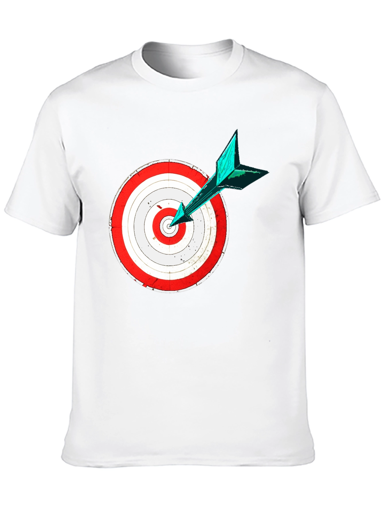 Target Practice Tee - Bullseye Arrow Design