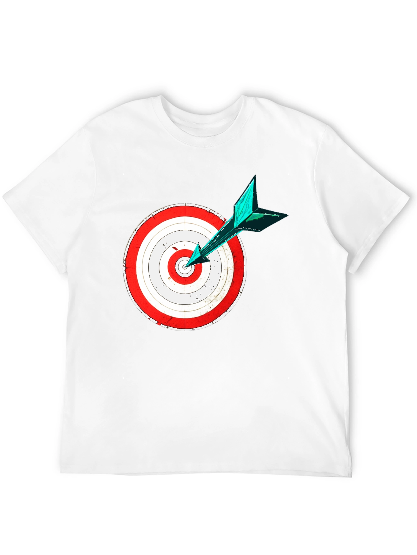Target Practice Tee - Bullseye Arrow Design