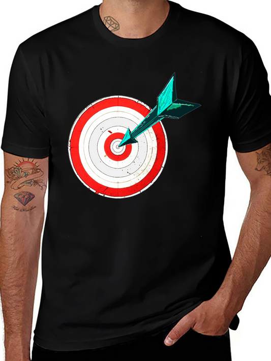 Target Practice Tee - Bullseye Arrow Design