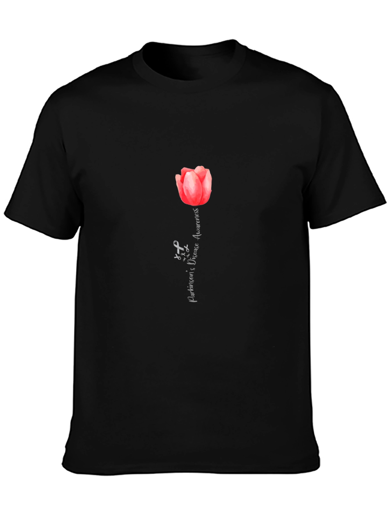 Parkinsons Disease Awareness Tulip T-Shirt