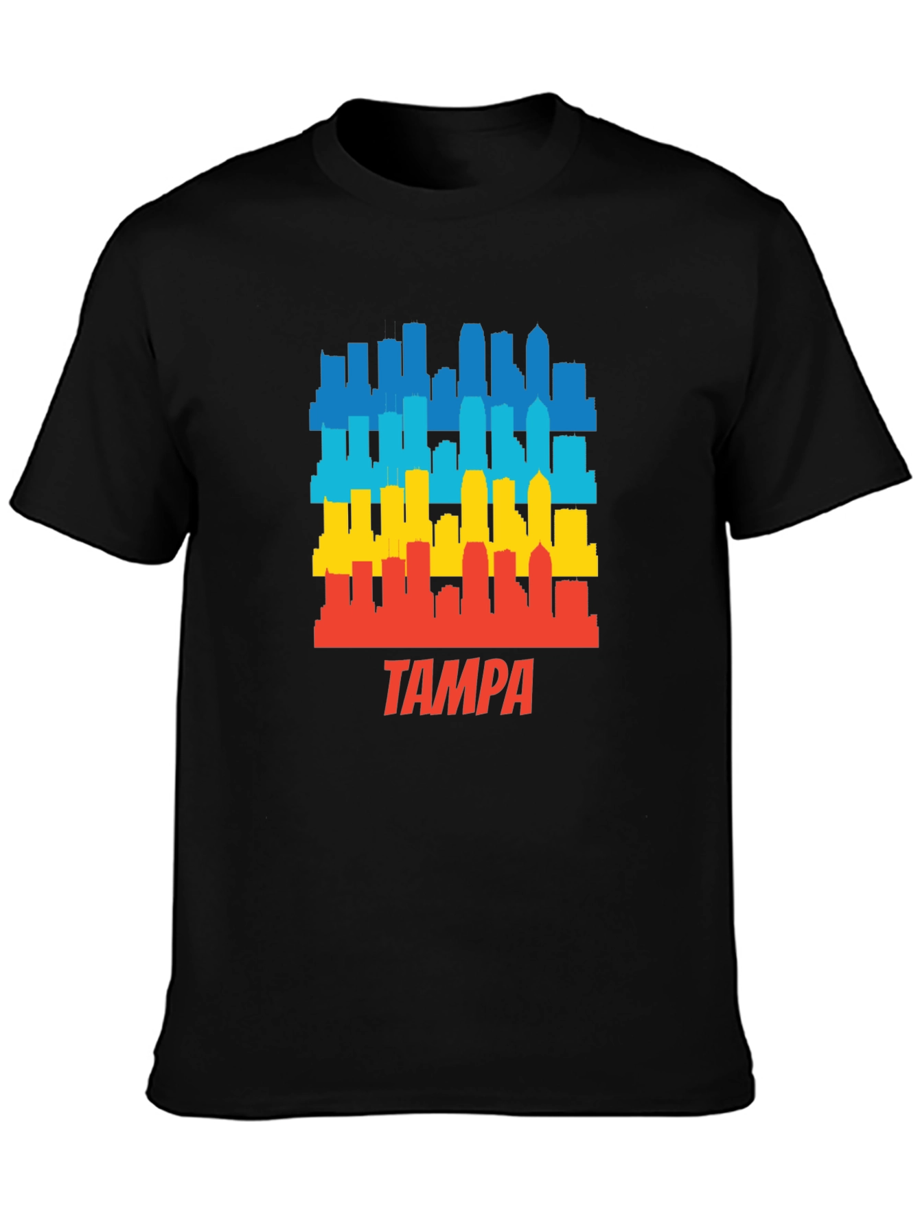 Tampa Skyline Graphic T-Shirt - City Pride Tee