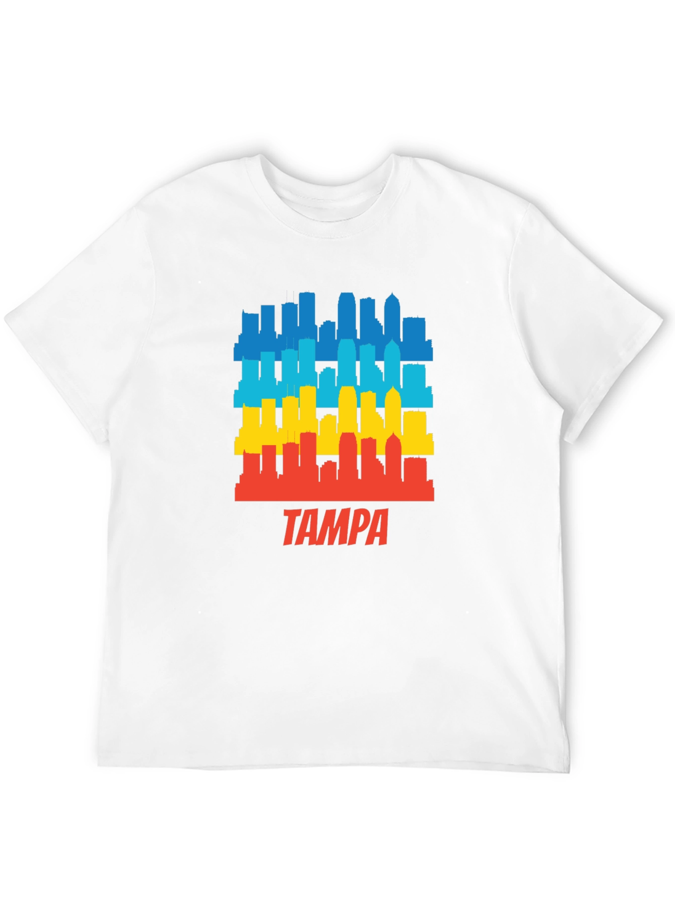 Tampa Skyline Graphic T-Shirt - City Pride Tee
