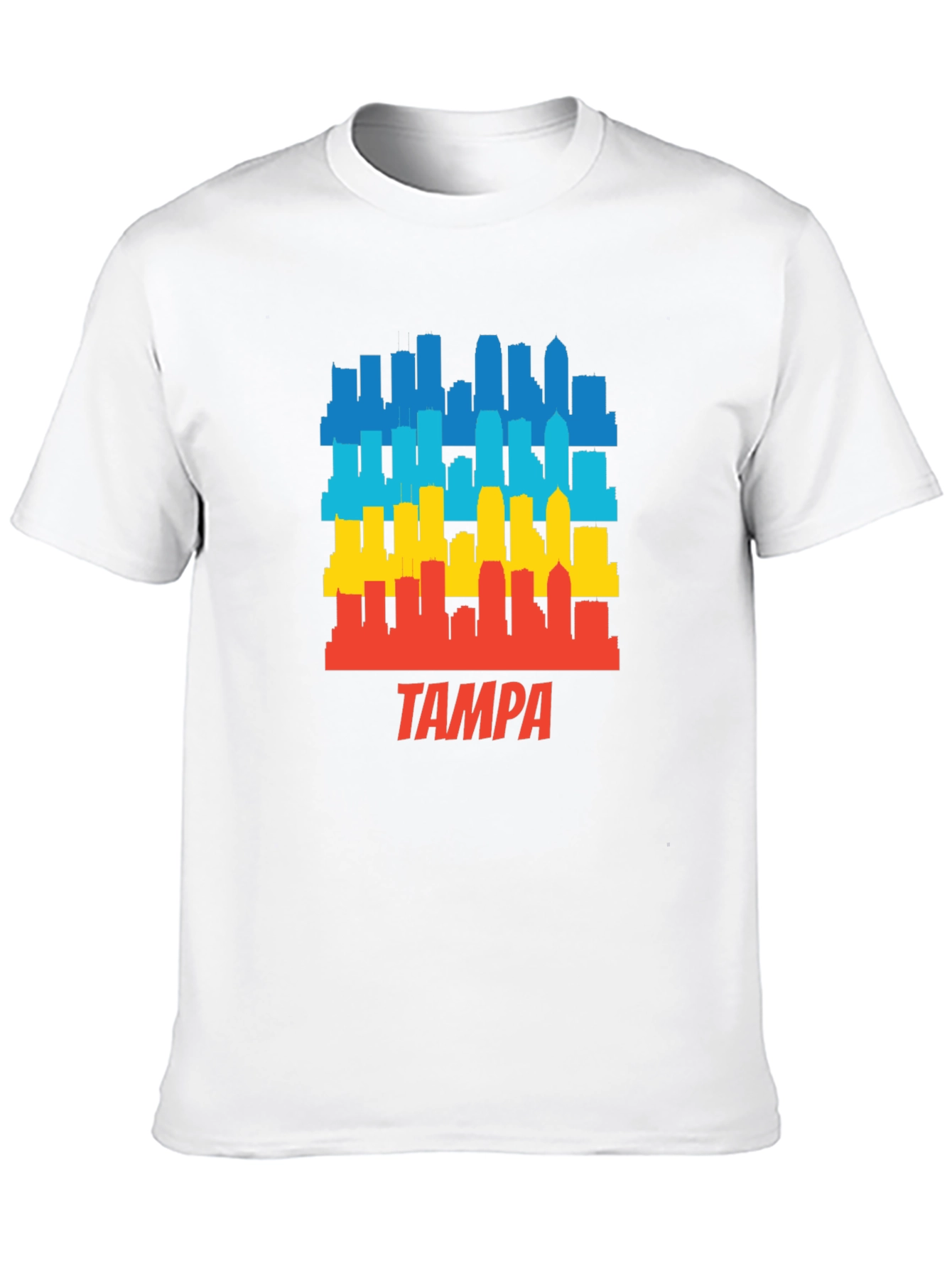 Tampa Skyline Graphic T-Shirt - City Pride Tee