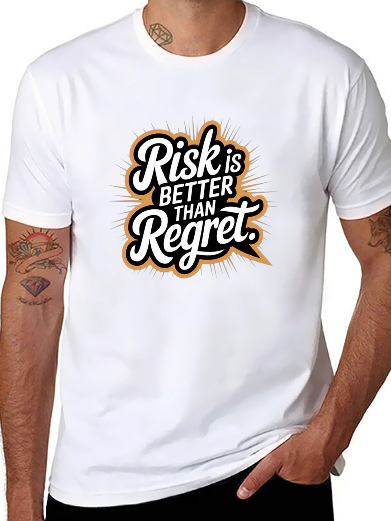 Risk is Better Than Regret Graphic Tee