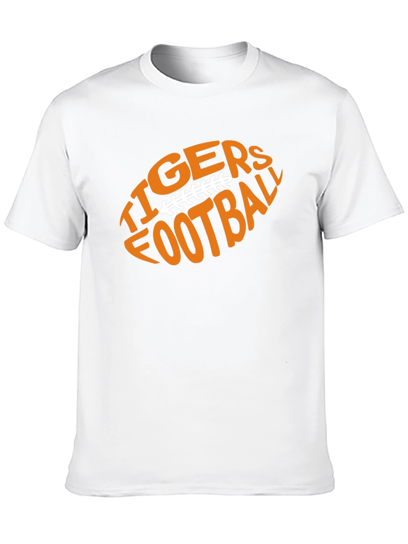 Tigers Football Graphic Tee - Black