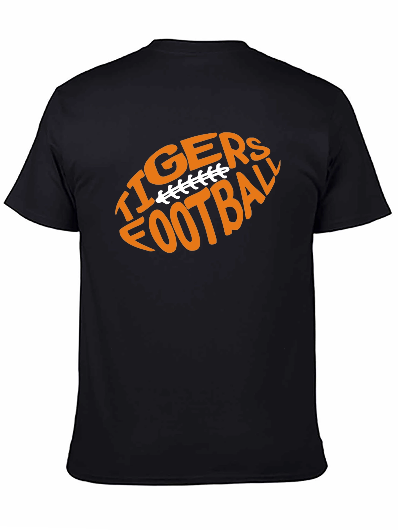 Tigers Football Graphic Tee - Black