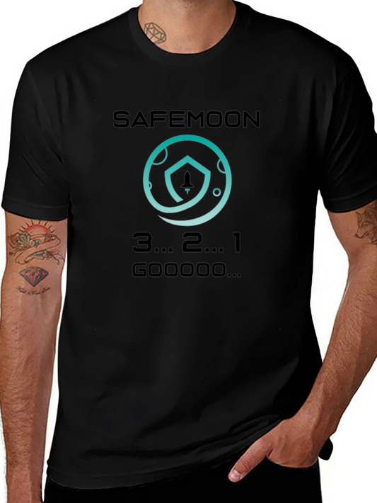 Safemoon T-Shirt - Crypto Rocket Launch Design
