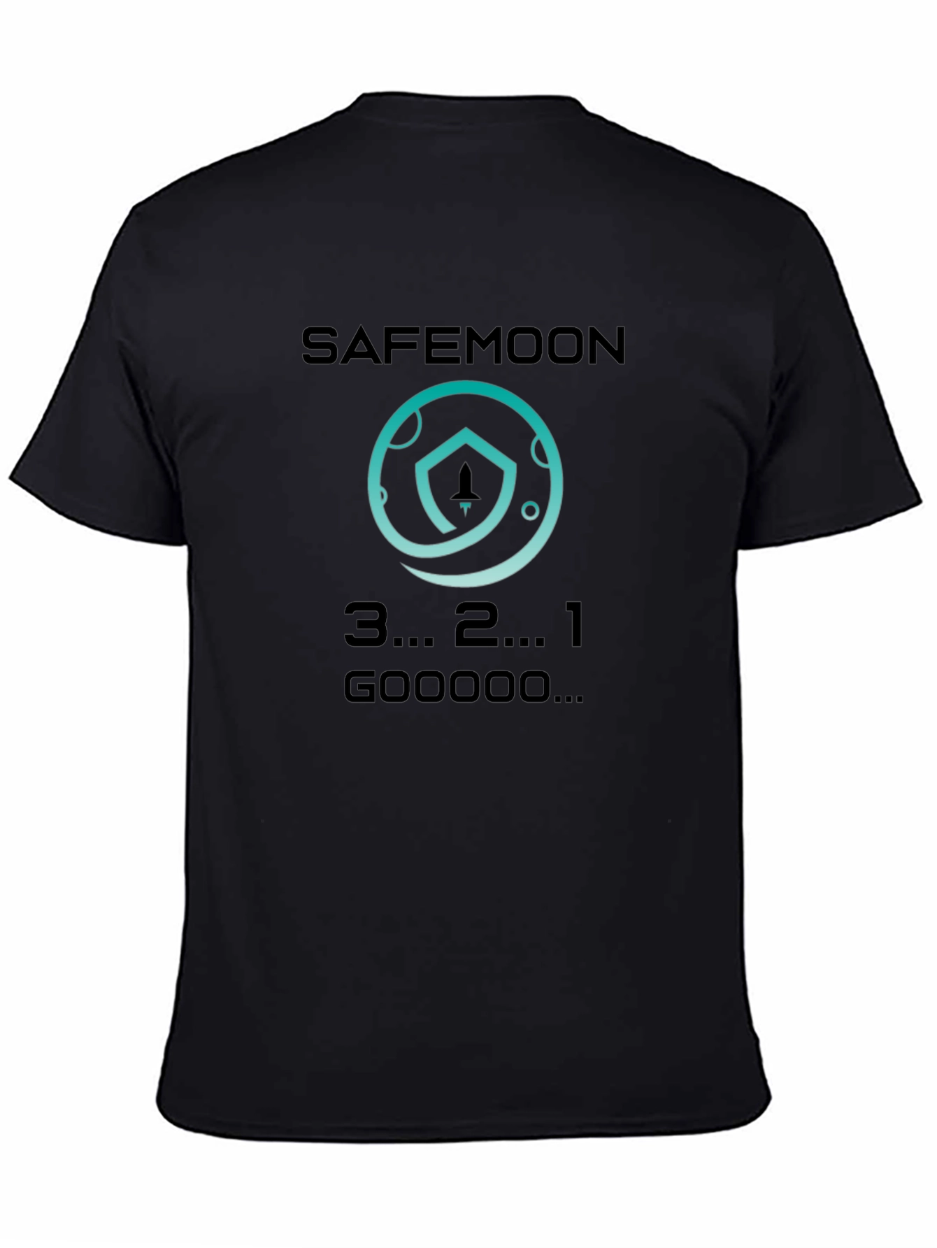 Safemoon T-Shirt - Crypto Rocket Launch Design