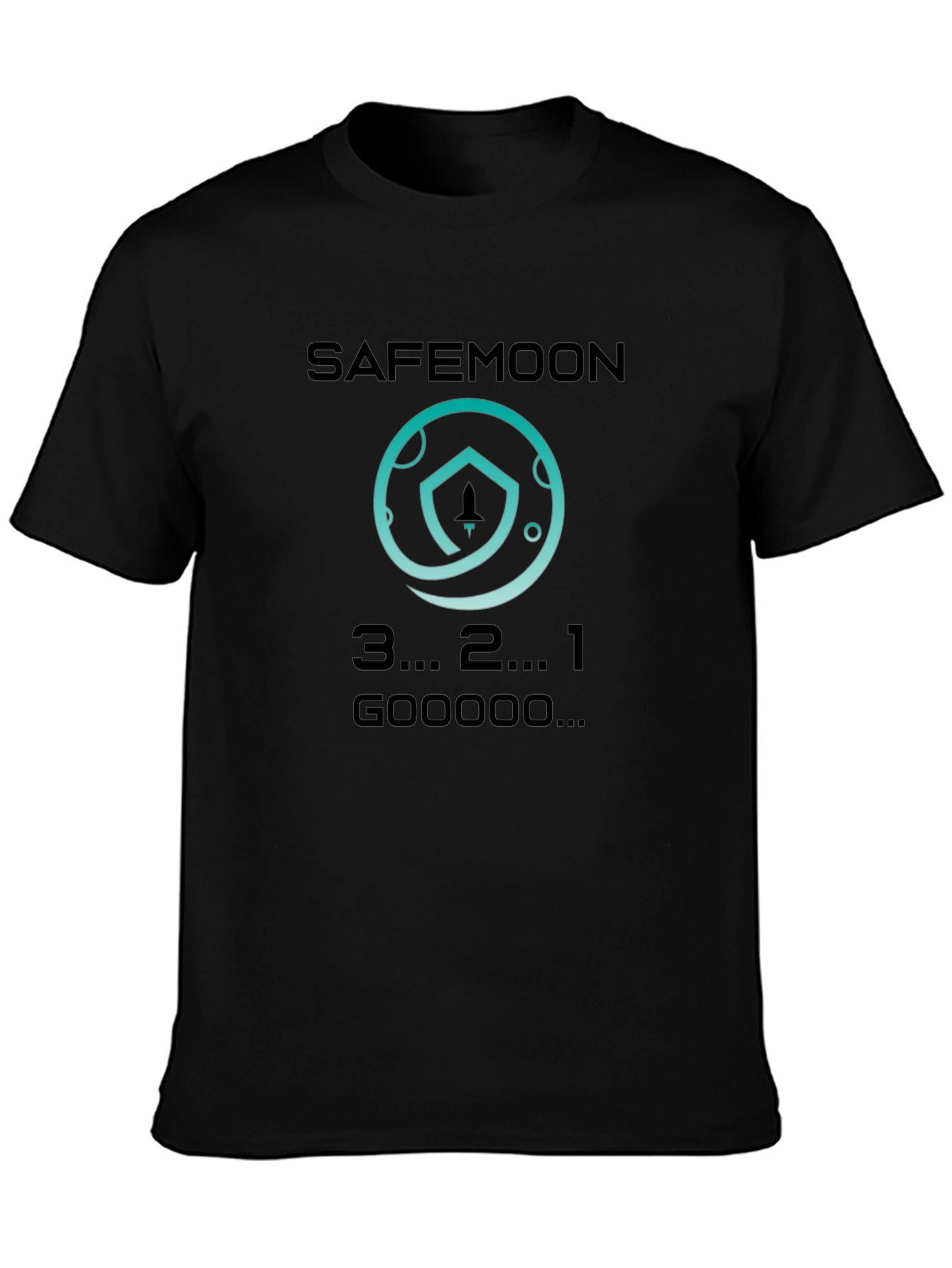 Safemoon T-Shirt - Crypto Rocket Launch Design