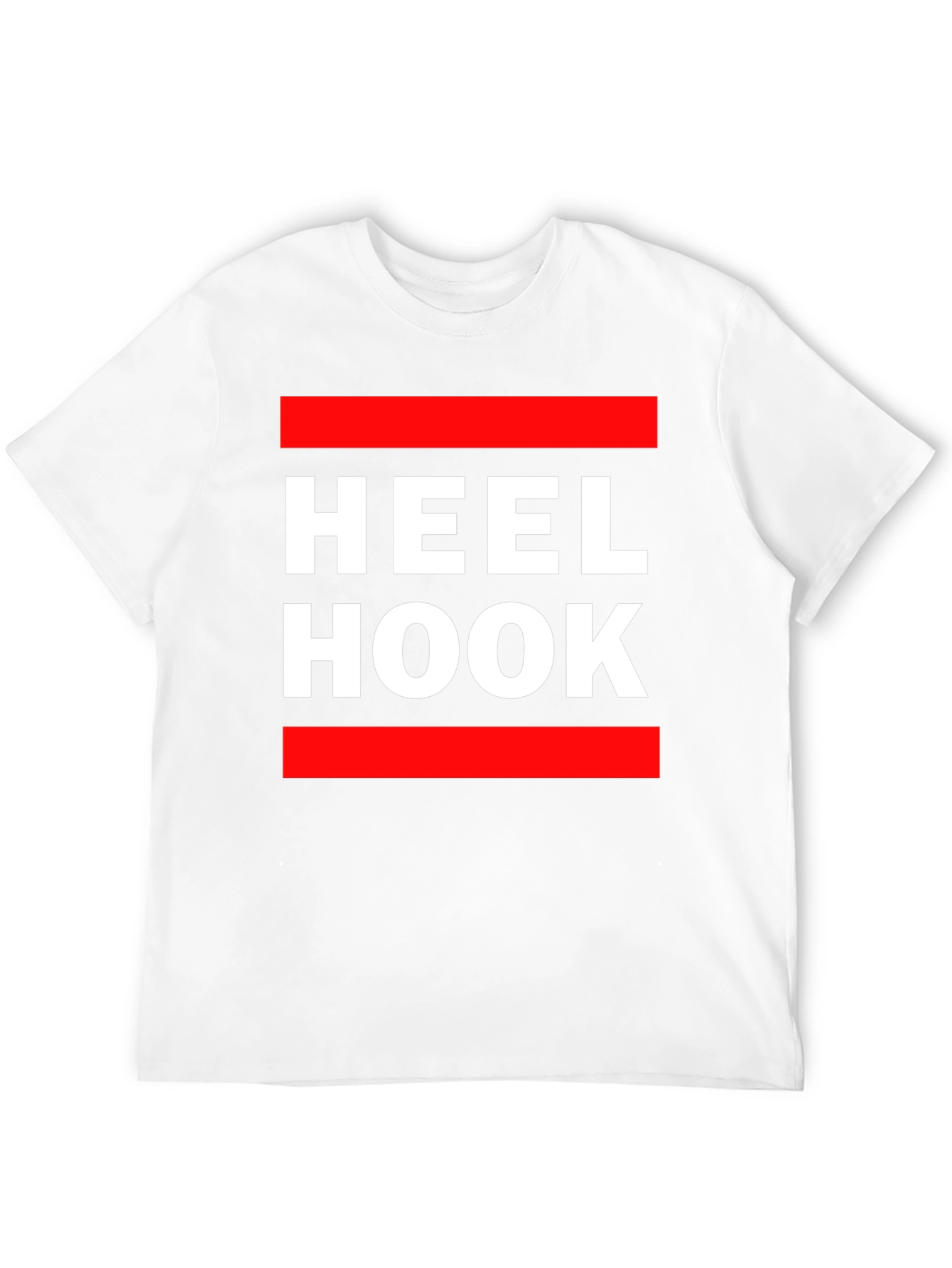 Heel Hook Black T-Shirt - Climbing & BJJ