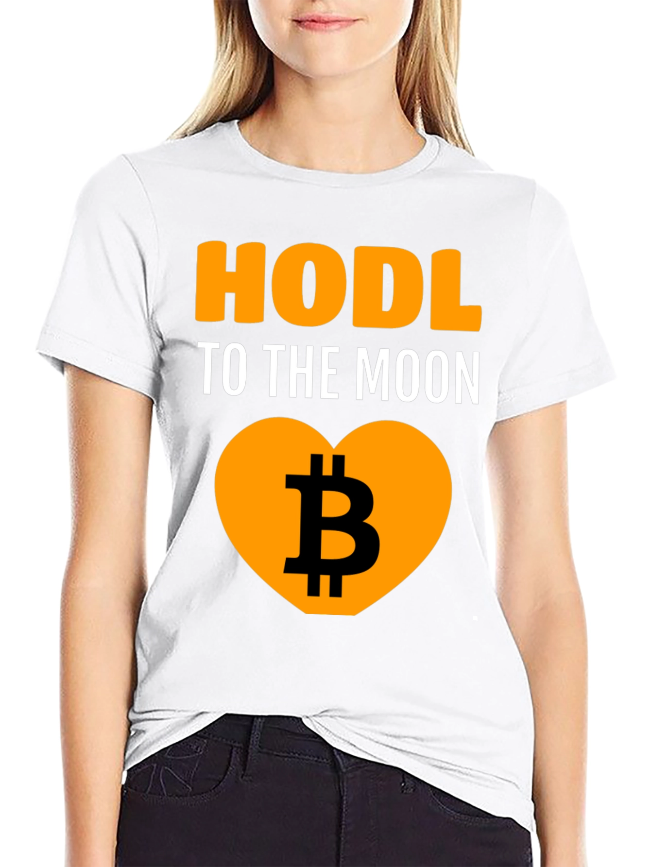 HODL to the Moon Bitcoin T-Shirt