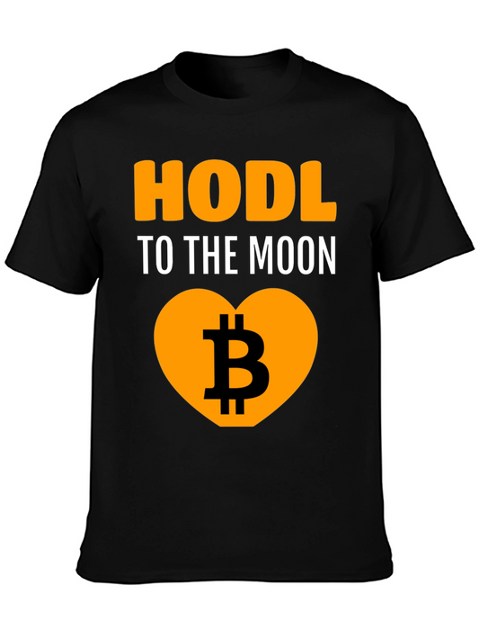 HODL to the Moon Bitcoin T-Shirt
