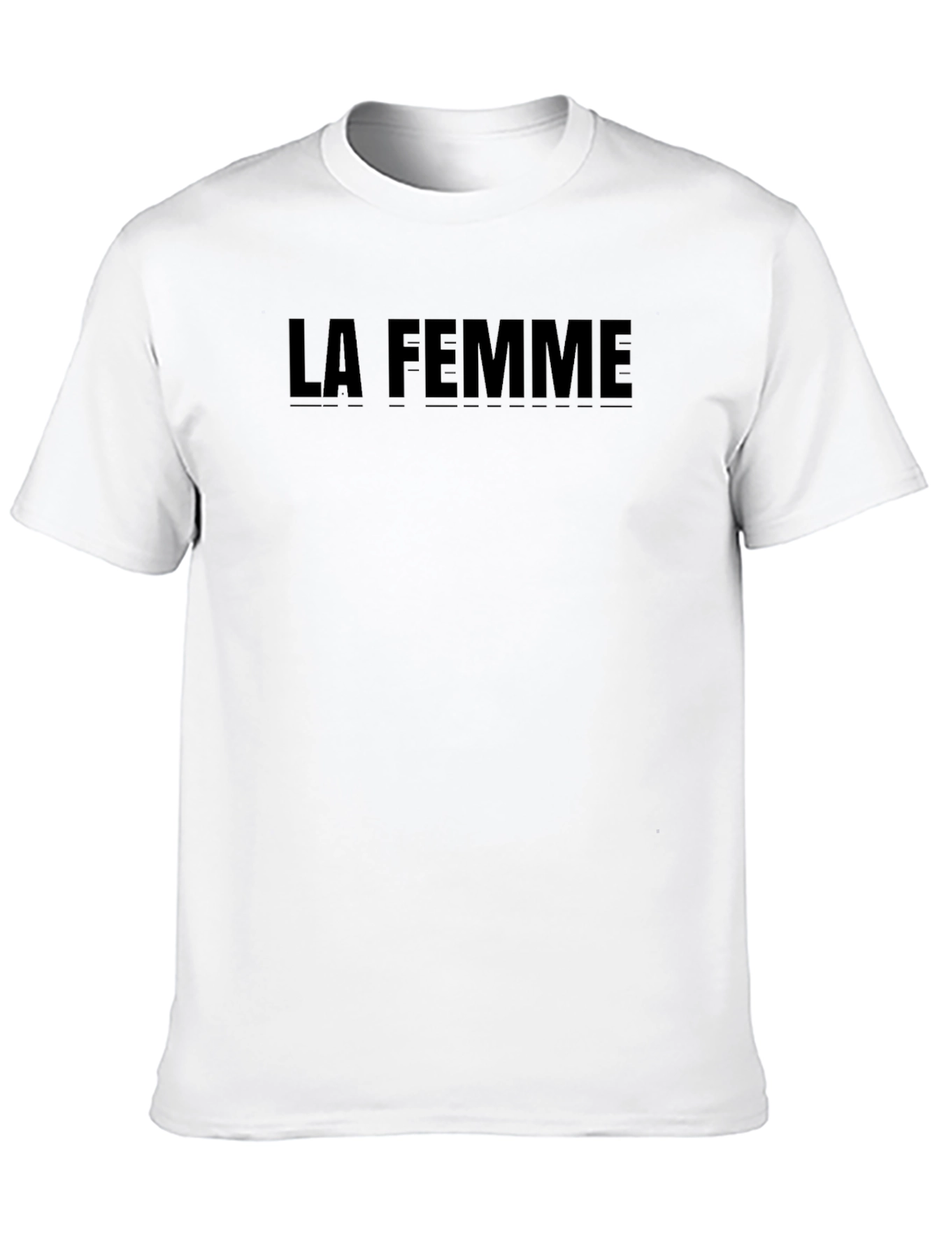 La Femme Graphic T-Shirt - Stylish & Comfortable