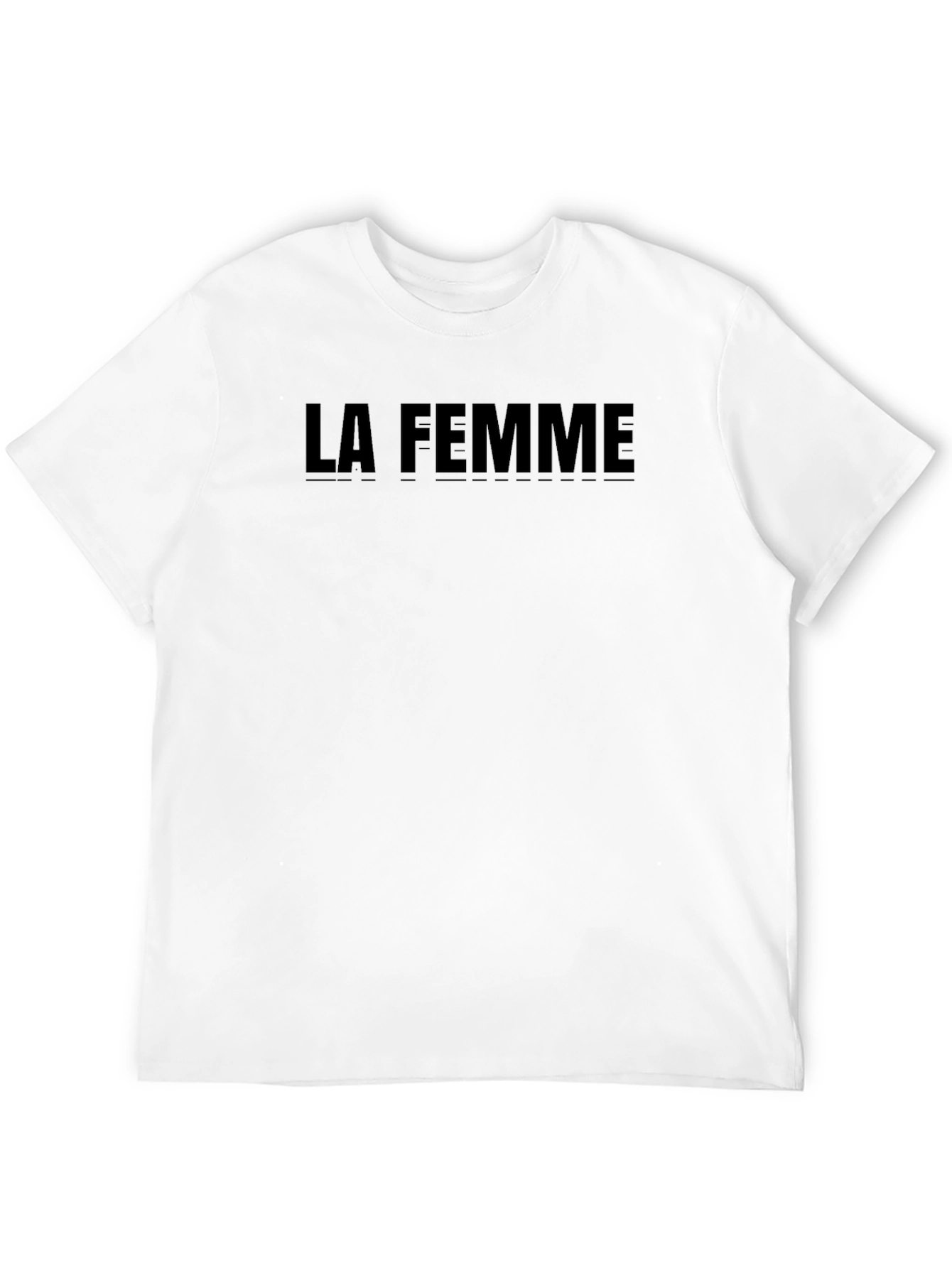 La Femme Graphic T-Shirt - Stylish & Comfortable