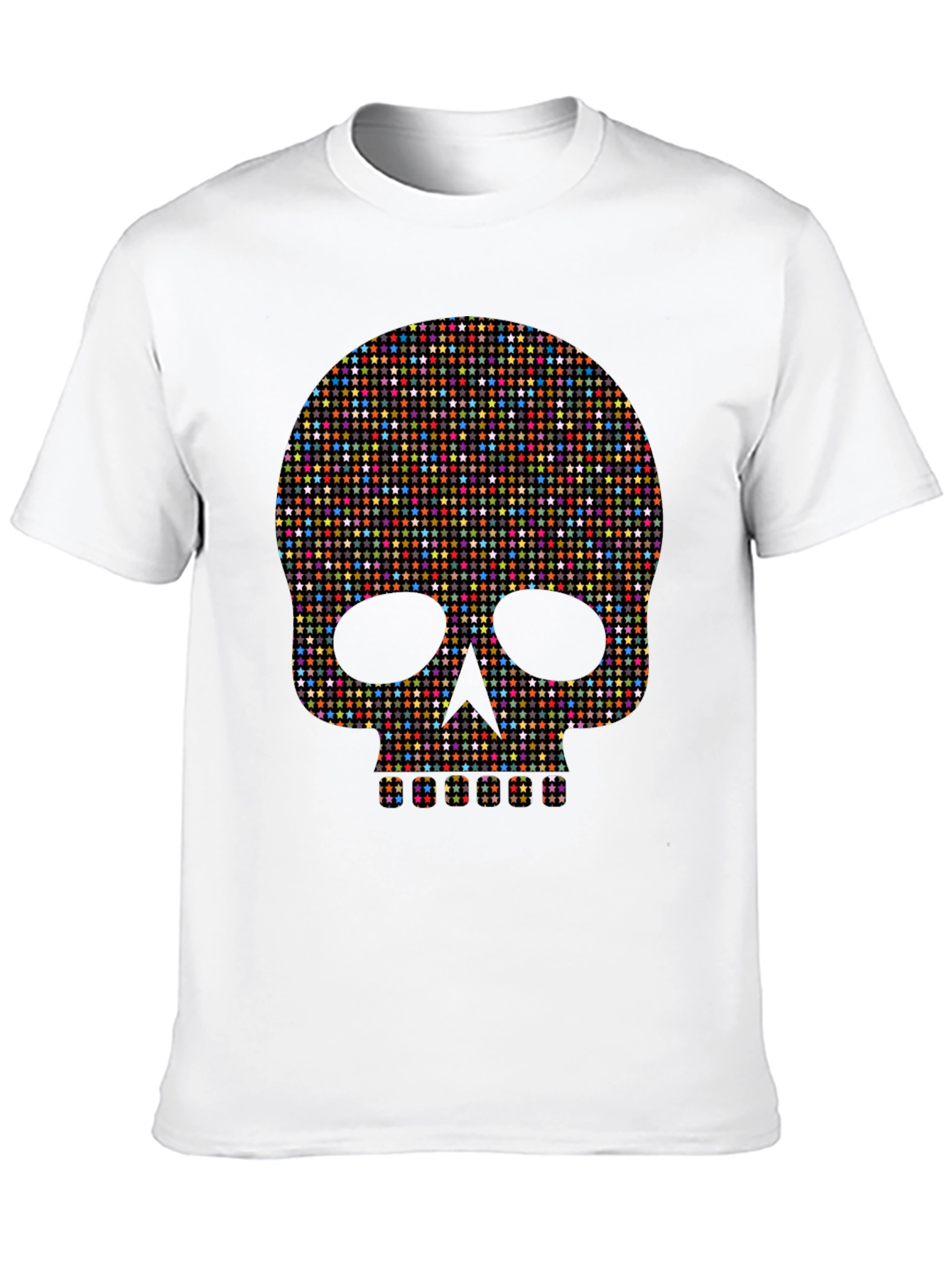 Star Skull Graphic Tee - Bold Fashion