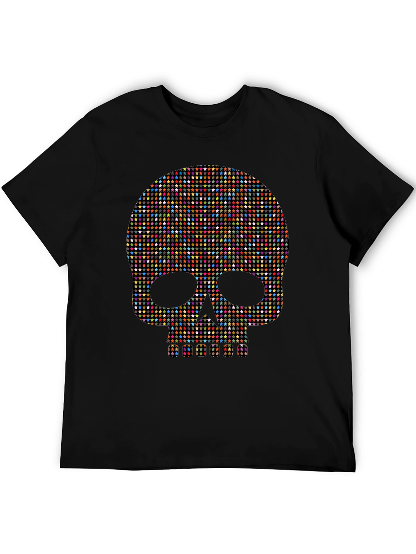 Star Skull Graphic Tee - Bold Fashion