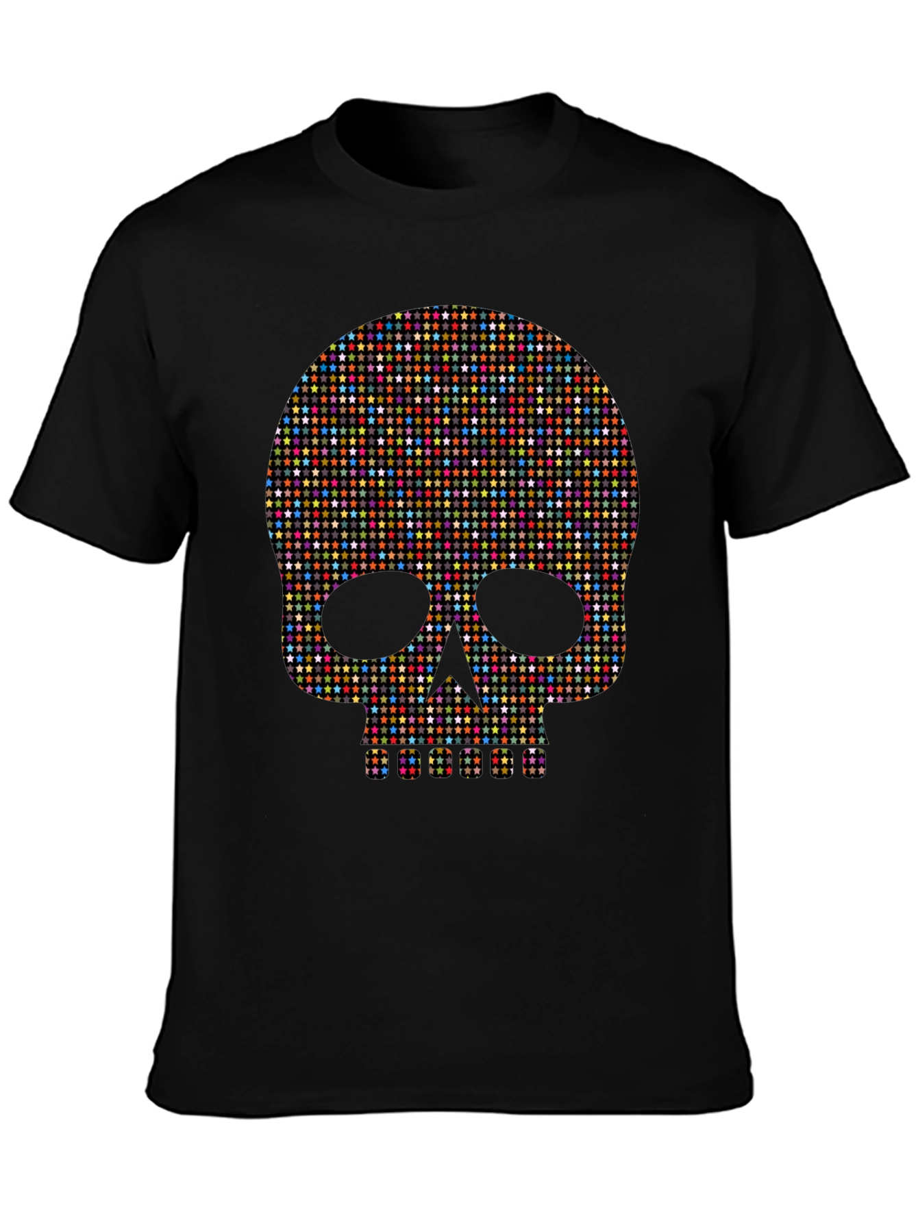 Star Skull Graphic Tee - Bold Fashion