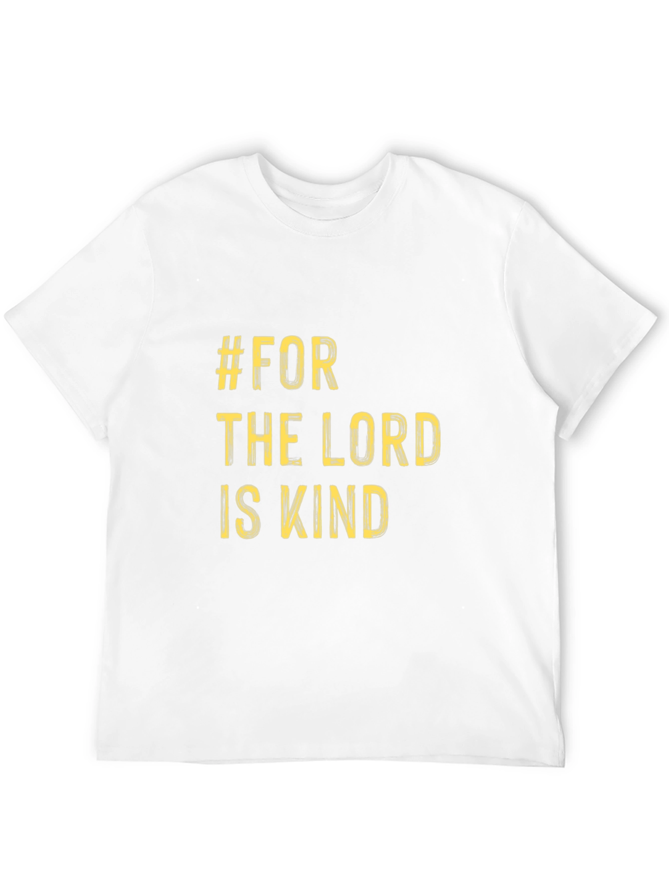 For the Lord is Kind Black T-Shirt