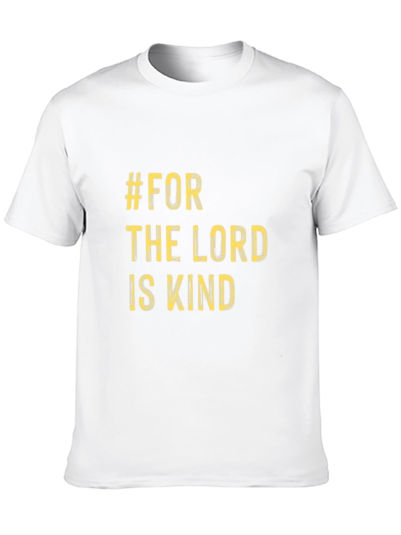 For the Lord is Kind Black T-Shirt