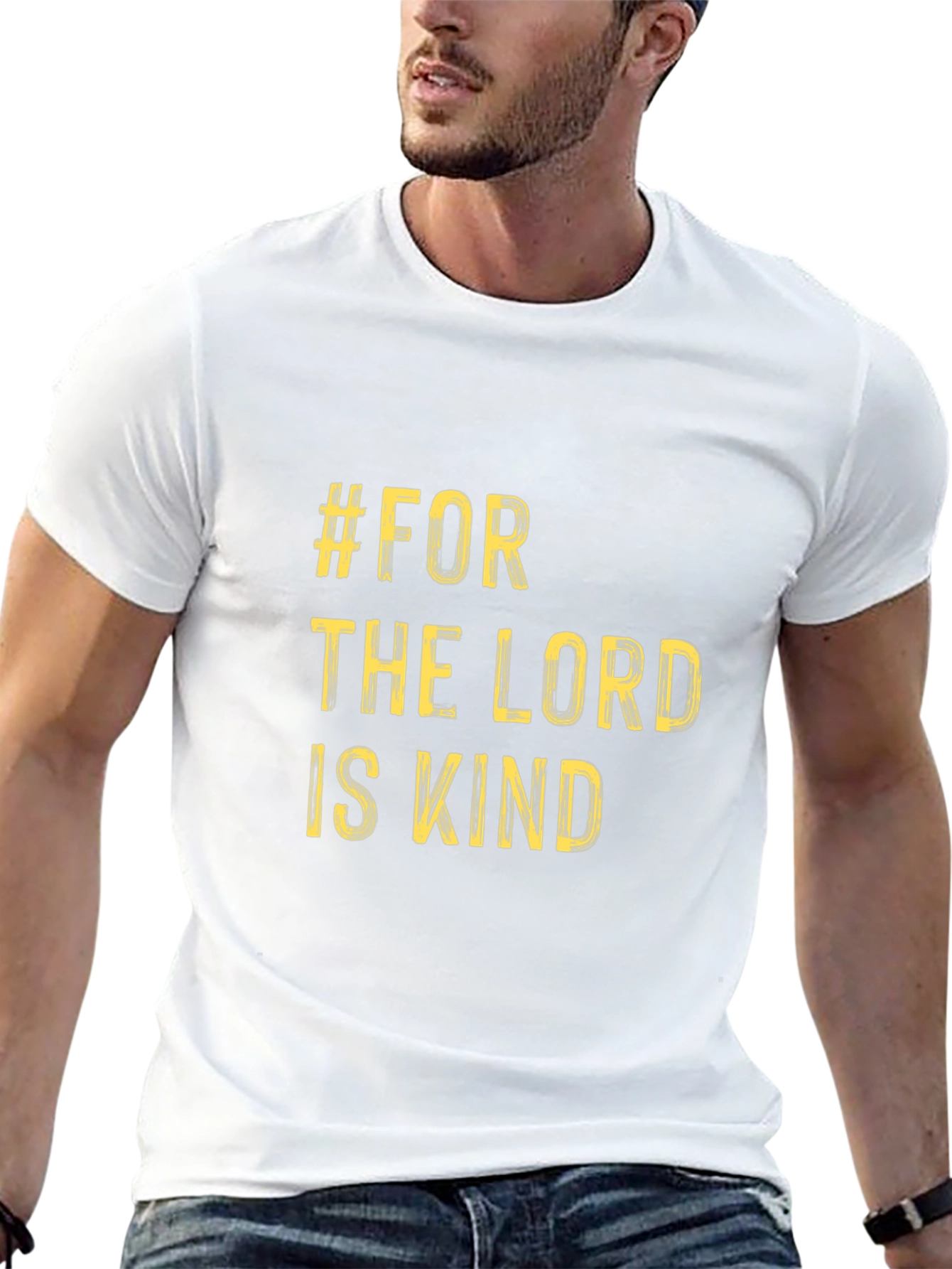 For the Lord is Kind Black T-Shirt