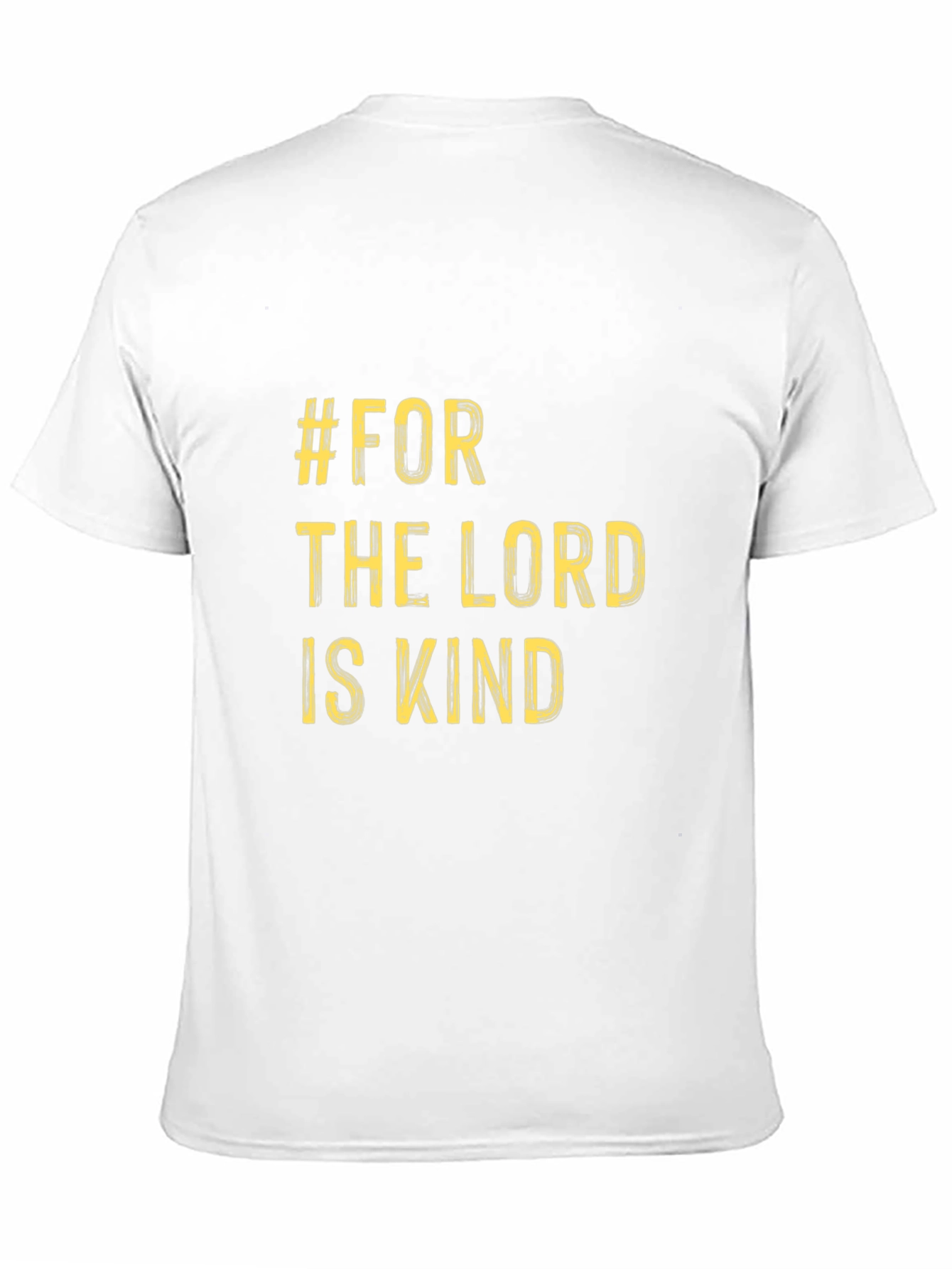 For the Lord is Kind Black T-Shirt