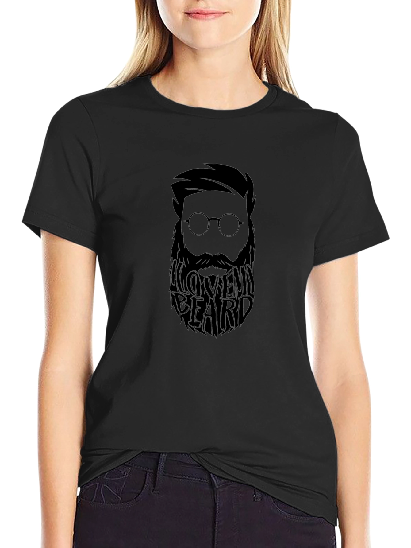 I Love My Beard Black T-Shirt - Mens Fashion