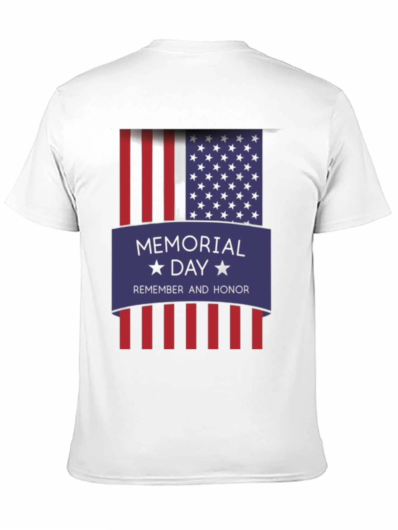 Memorial Day Remember & Honor Graphic T-Shirt