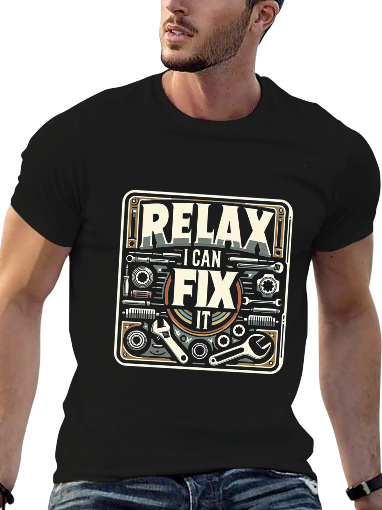 Relax I Can Fix It T-Shirt - Mechanic Gift