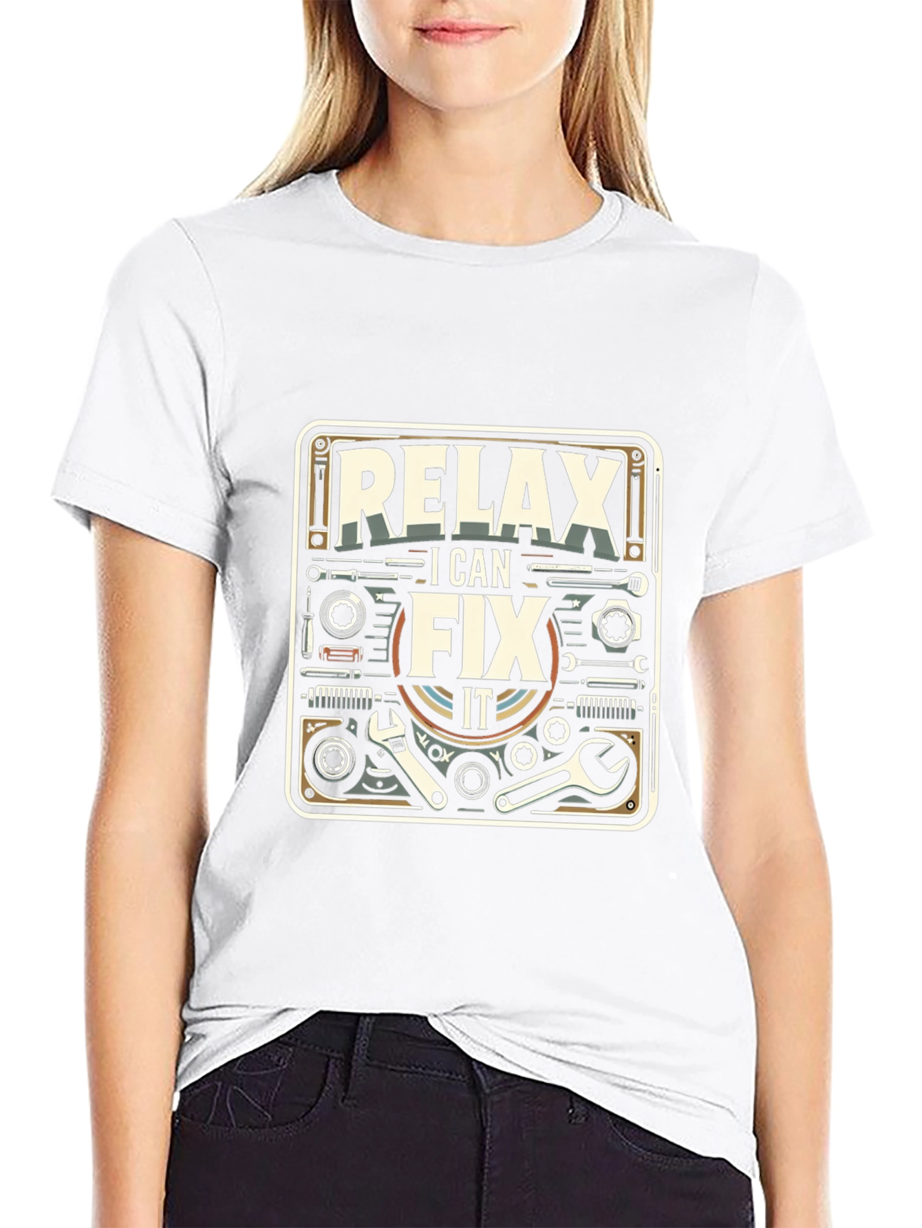 Relax I Can Fix It T-Shirt - Mechanic Gift