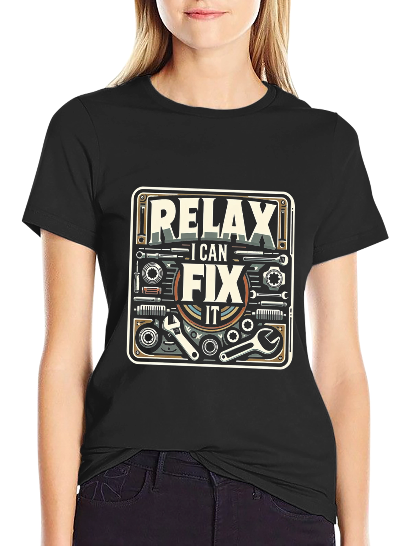 Relax I Can Fix It T-Shirt - Mechanic Gift