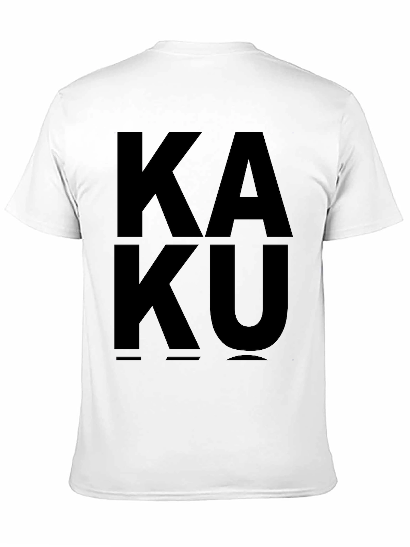 Kaku Graphic Tee - Bold Black Statement Shirt