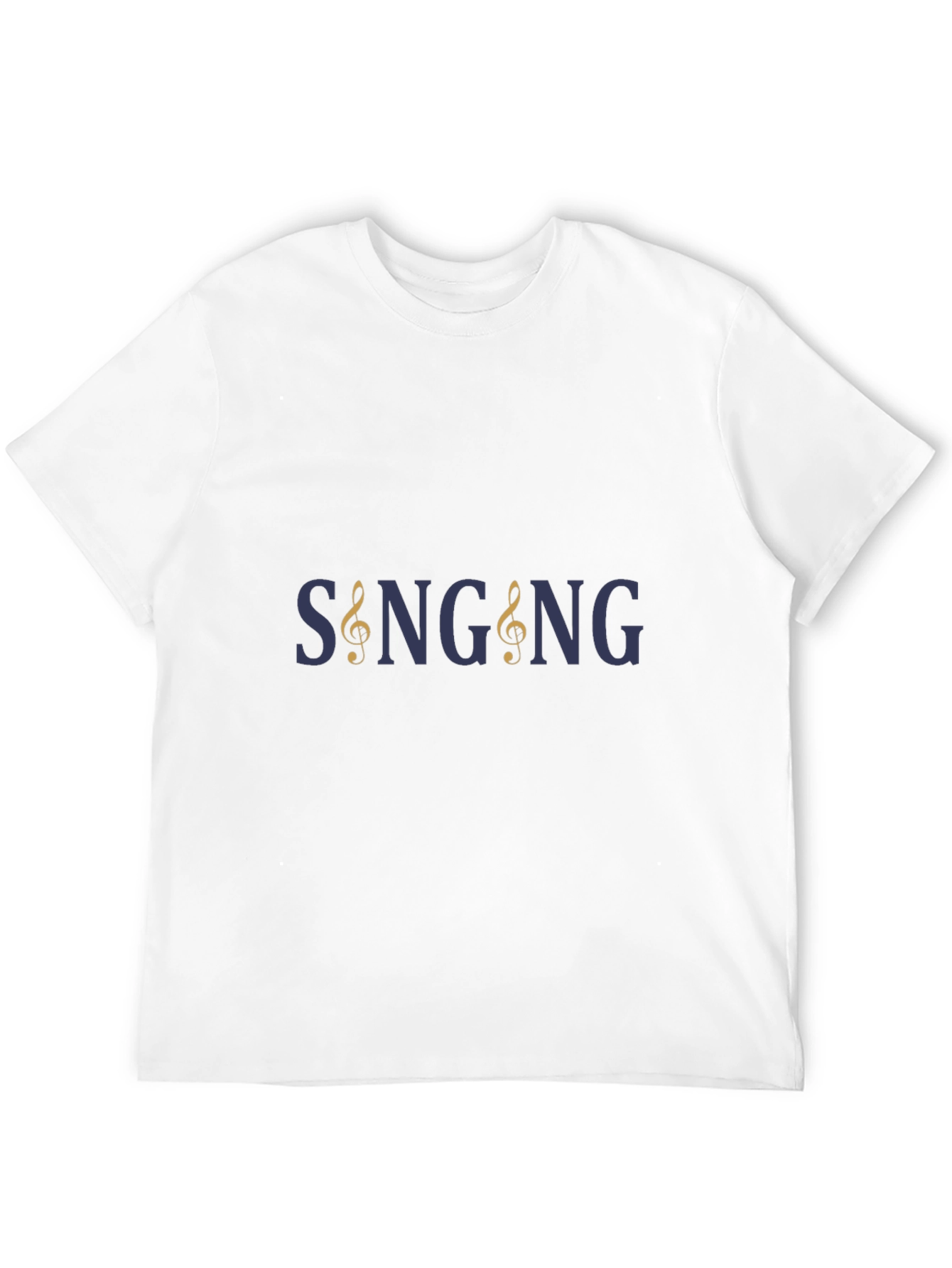 Singing Clef Music Note T-Shirt
