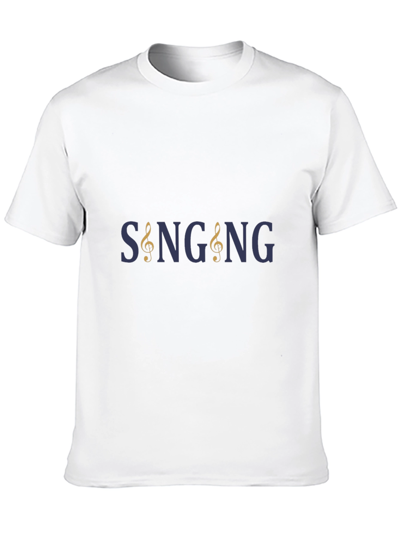 Singing Clef Music Note T-Shirt
