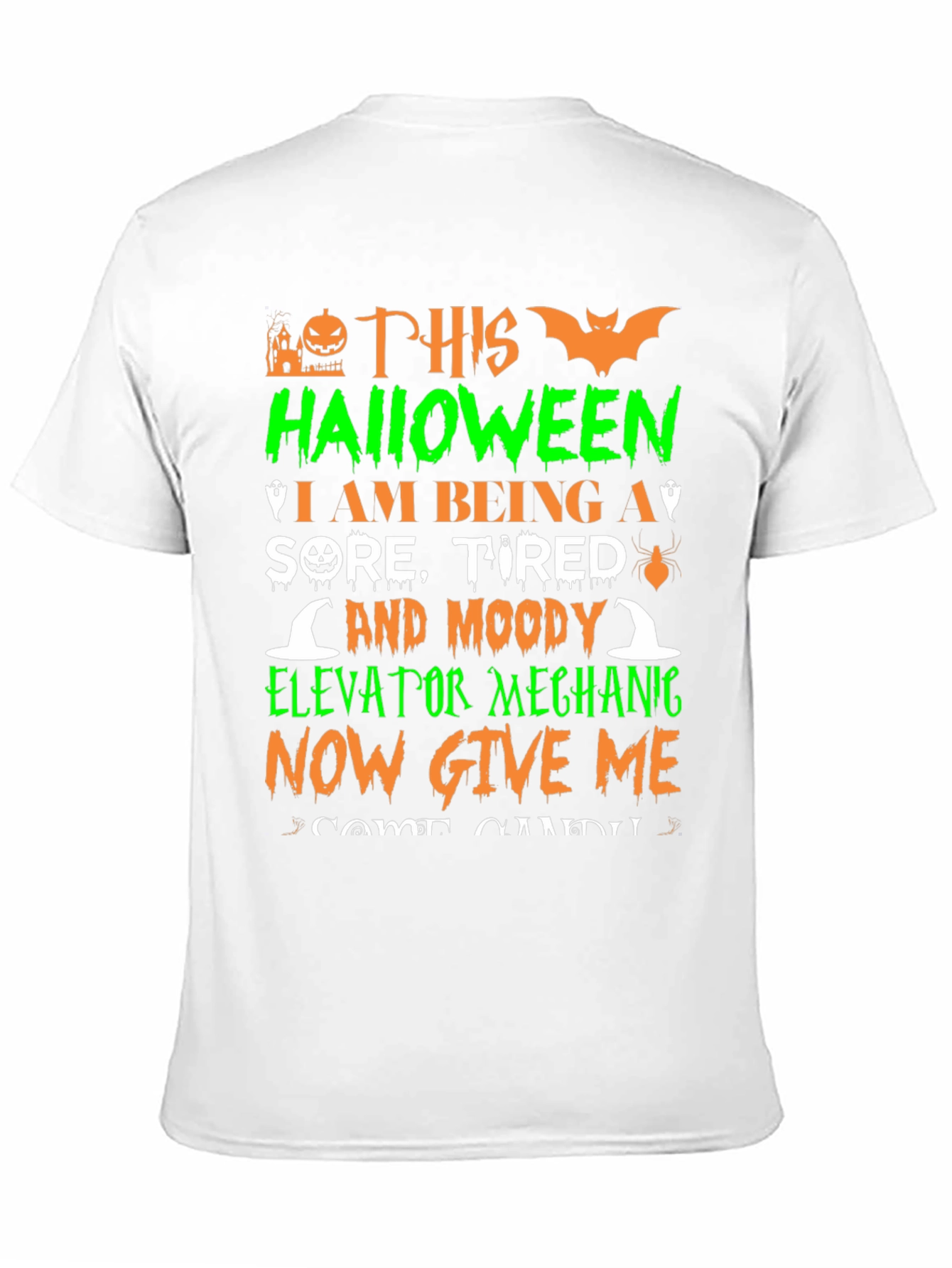 Halloween Elevator Mechanic T-Shirt
