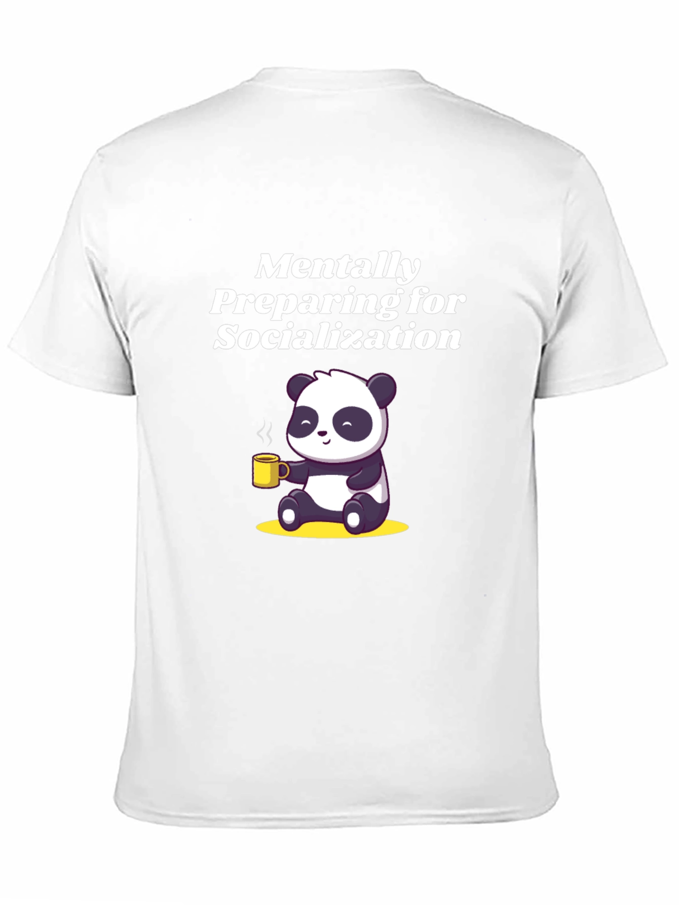Mentally Preparing Panda Graphic Tee