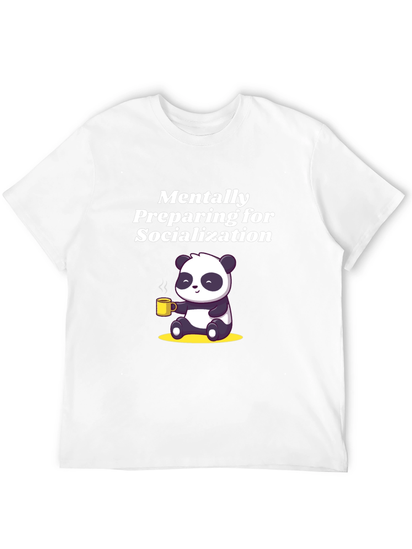 Mentally Preparing Panda Graphic Tee
