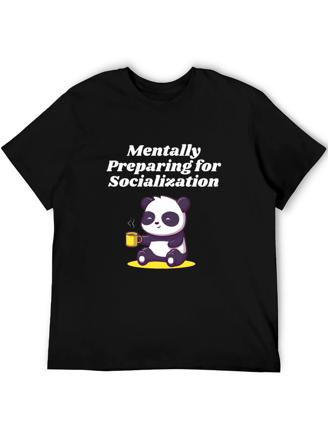 Mentally Preparing Panda Graphic Tee
