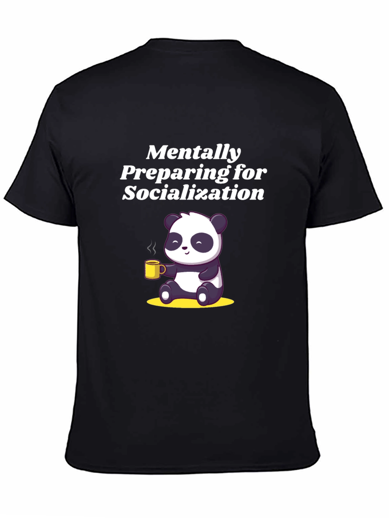 Mentally Preparing Panda Graphic Tee