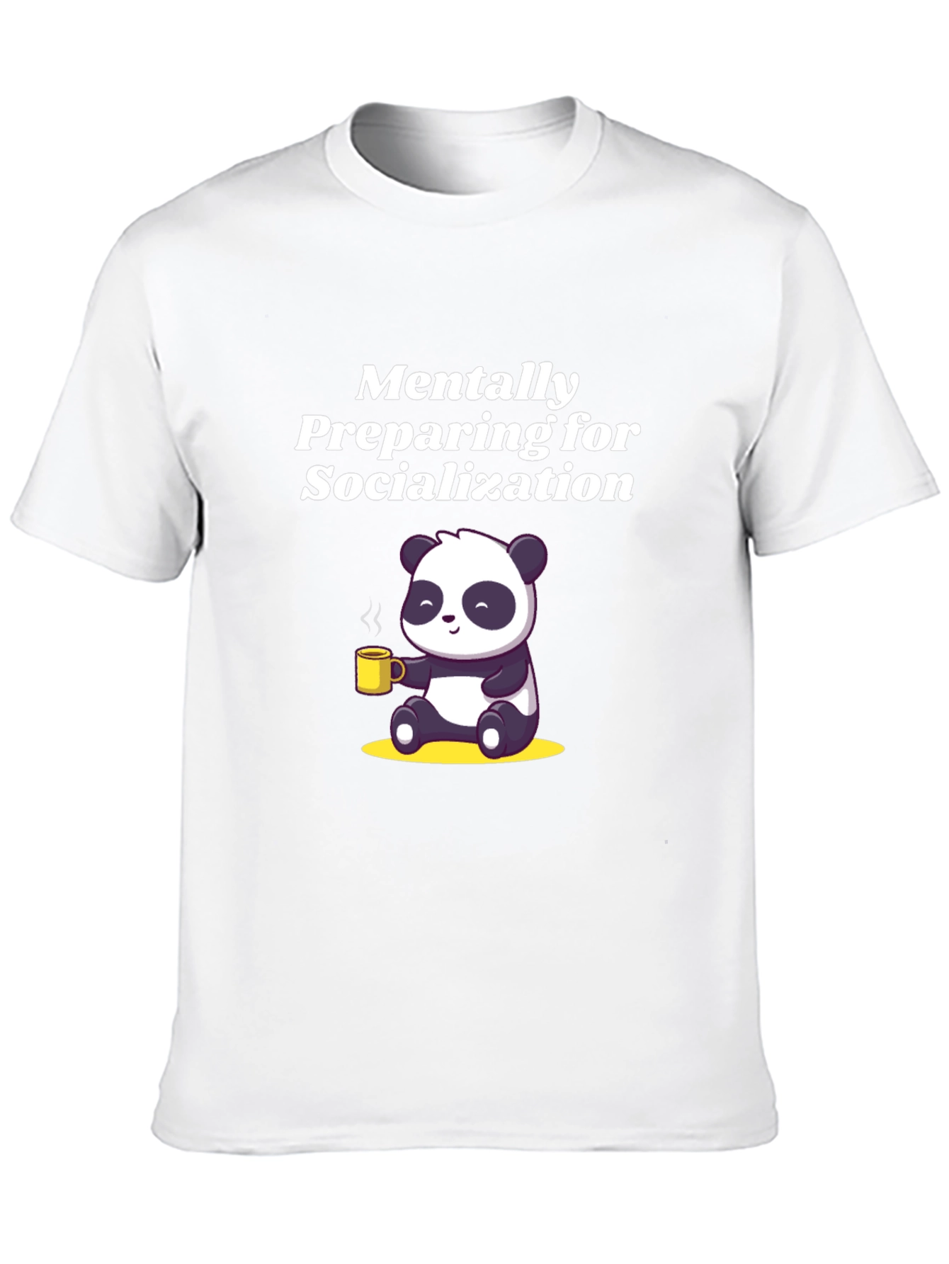 Mentally Preparing Panda Graphic Tee