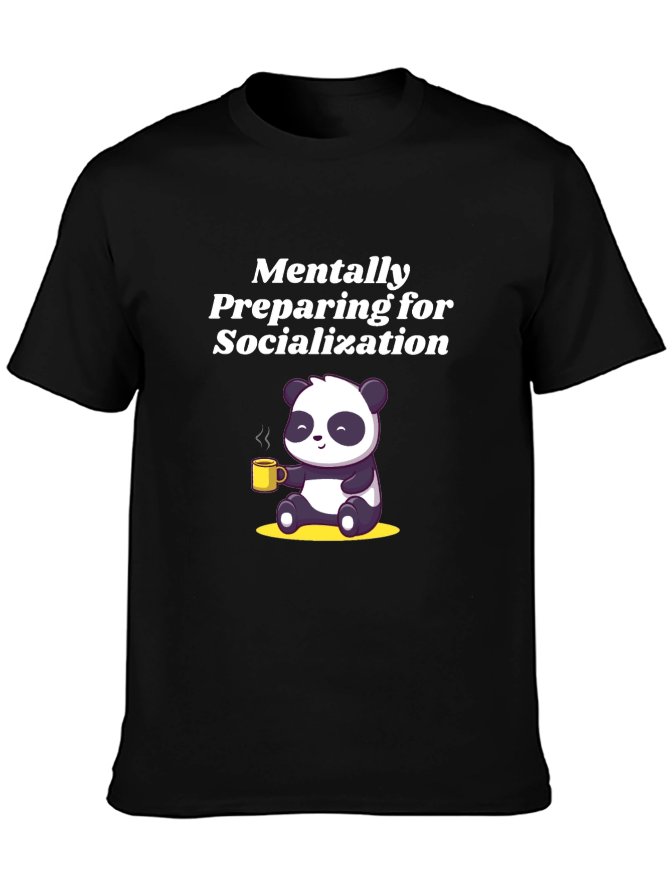 Mentally Preparing Panda Graphic Tee